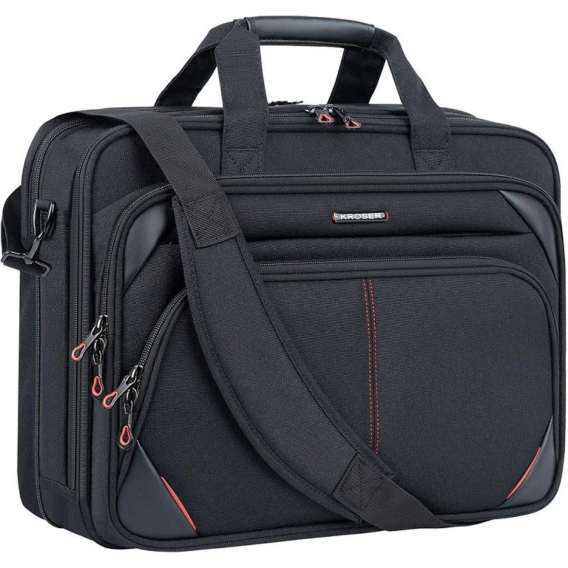 KROSER 15.6 Water Repellent Canvas Poly Multicolor Laptop Bag