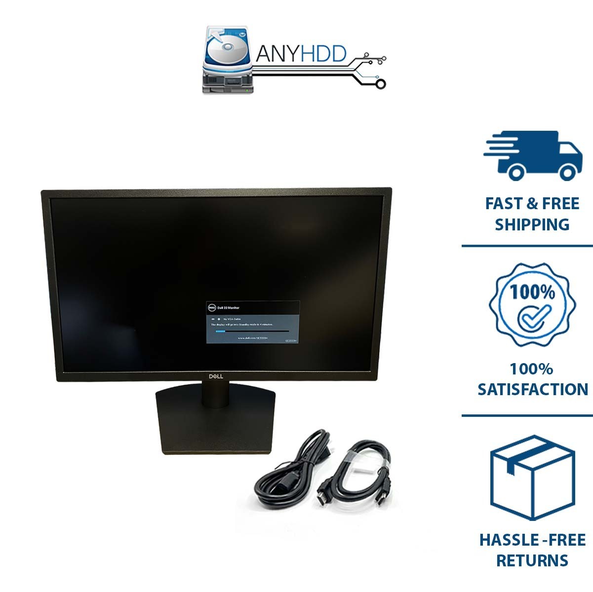 Dell SE2222H 21.5” Full HD LED Monitor – Open Box