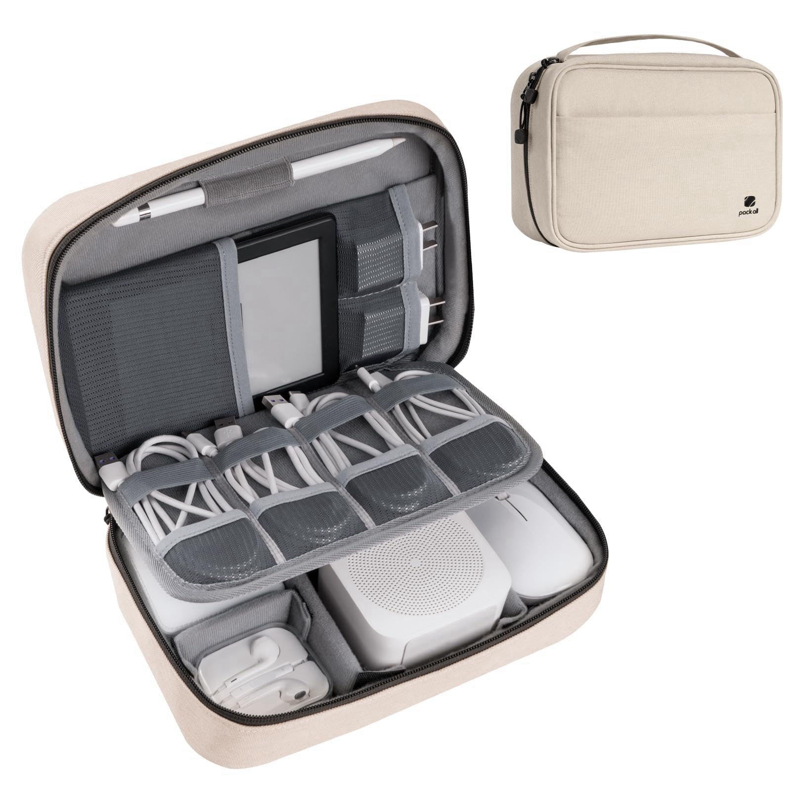 pack all Electronic Organizer Plus Shockproof Cable