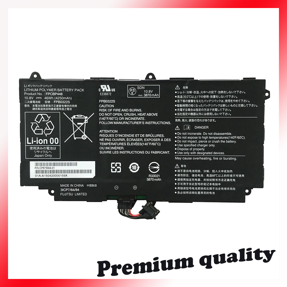 New FPB0322S FPCBP448 46Wh Battery for Fujitsu Stylistic Q775 Q736 Q737