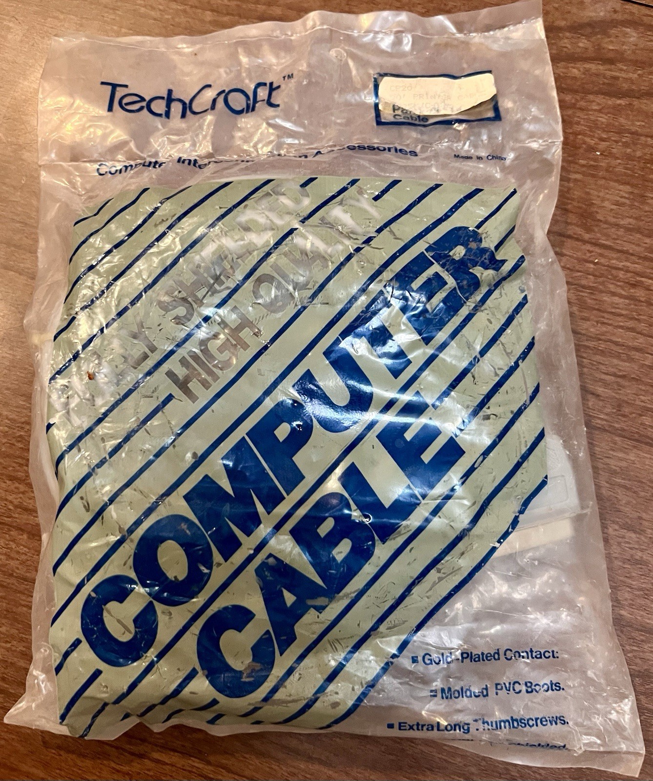 DB25 male & female Printer Multi-Foot Cable Connectors/Cord In New Original Bag