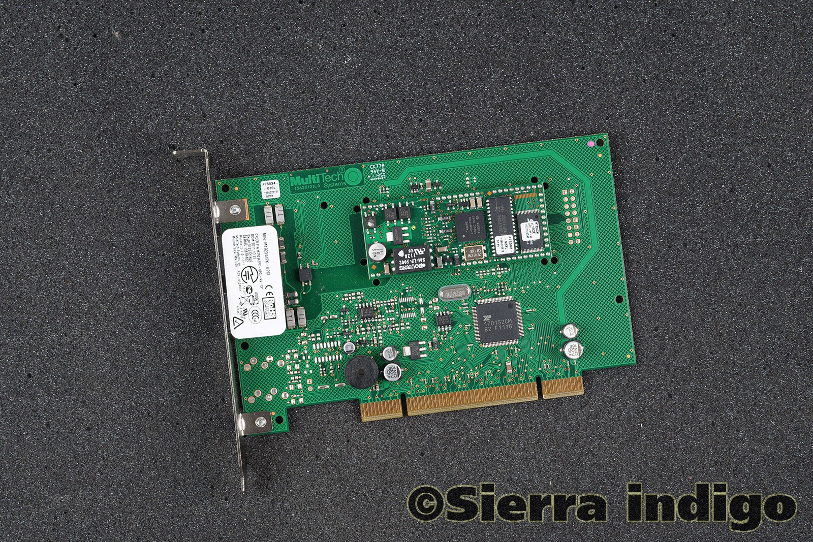 MultiTech MT9234ZPX-UPCI V92 PCI FAX Modem Card
