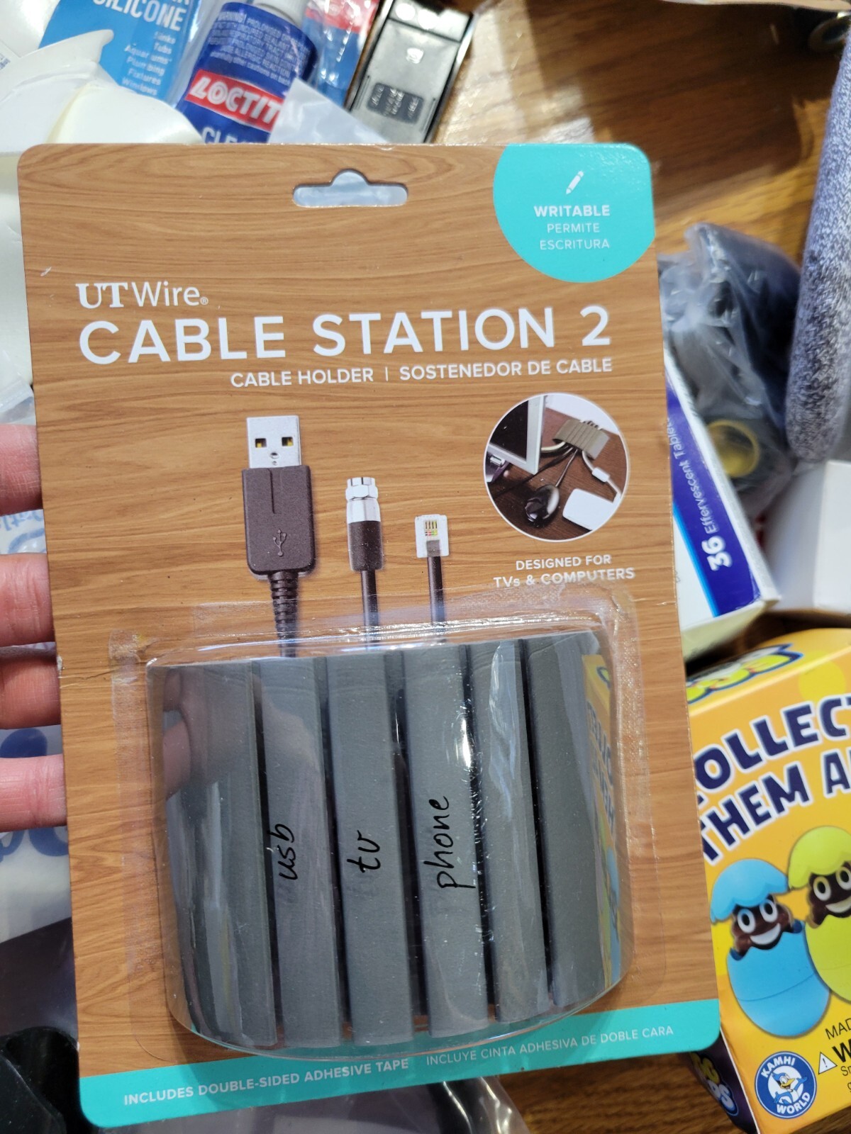 UT Wire CABLE STATION 2 - CABLE HOLD GRAY UTW-CS04-GY