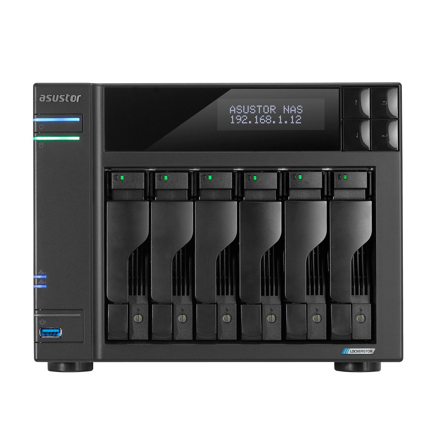 asustor AS6706TV2 Lockerstor 6 Gen2 Nas Desktop Intel© Celeron© N5105 8Gb ~E~
