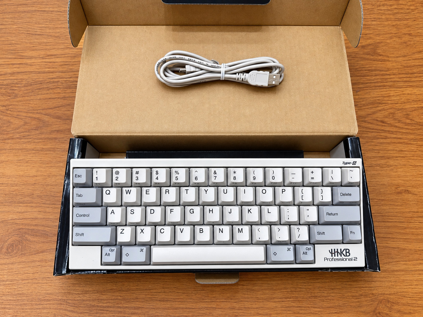 HHKB Professional2 Type-S PD-KB400WS White Topre 45g Silent Keyboard Japan