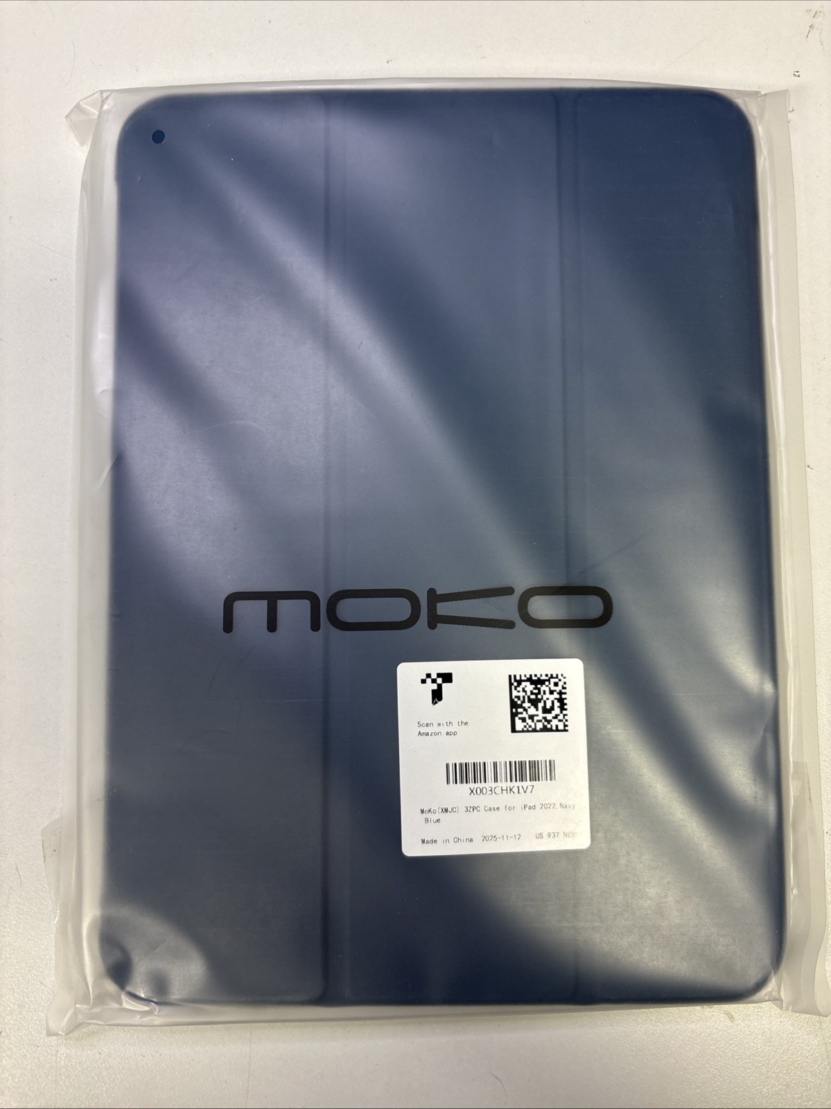 MoKo for iPad Air 5th Generation Case 2022/ 4th Navy Blue 