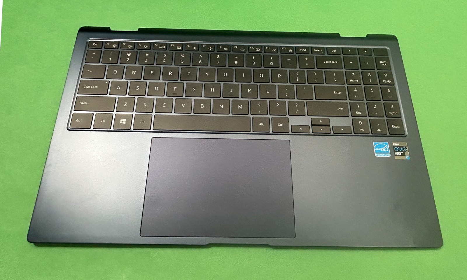 Samsung NP950QDB 15.6" Blue Palmrest Touchpad Keyboard BA98-02809B BA61-04494B