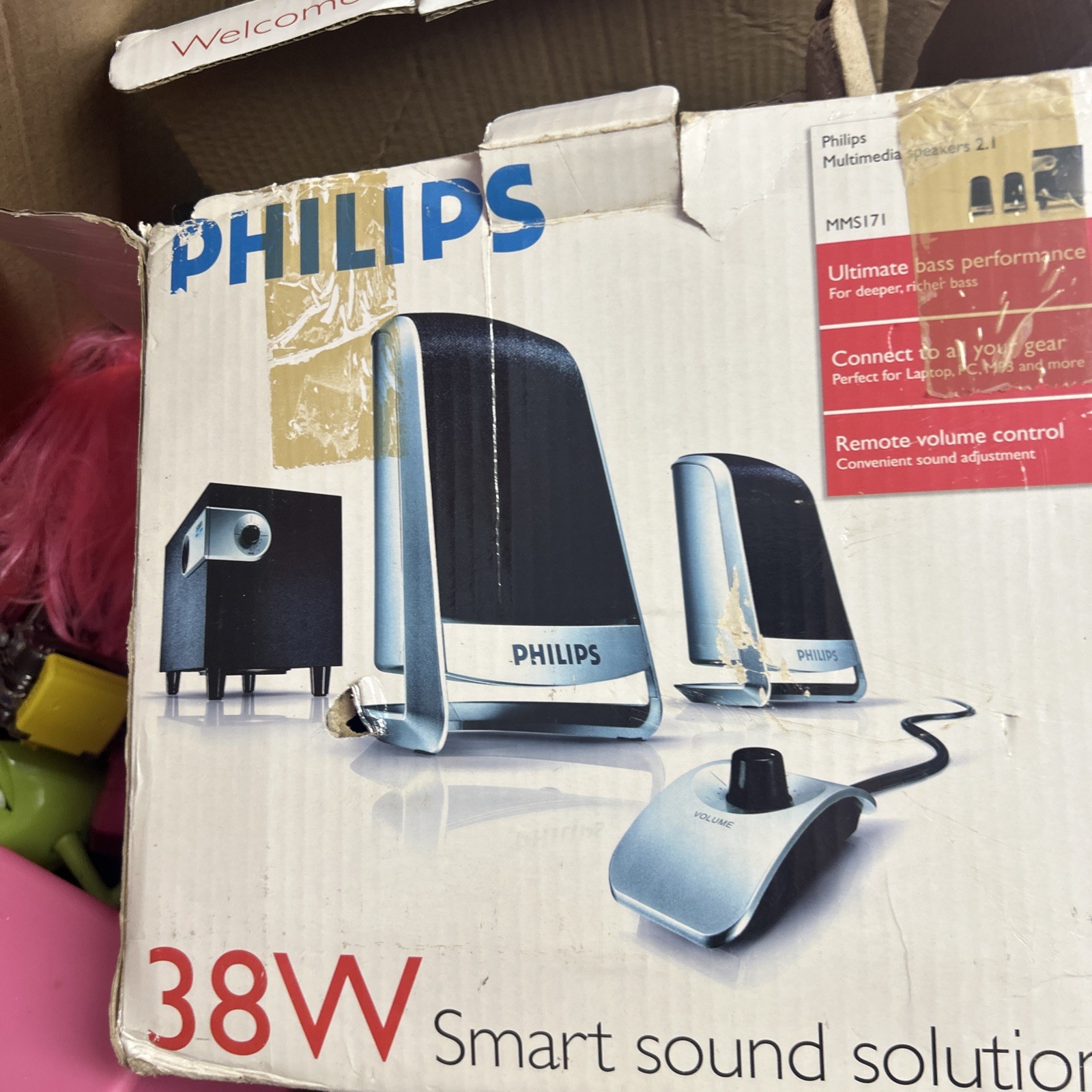 Phillips 38 Watt Computer Speakers