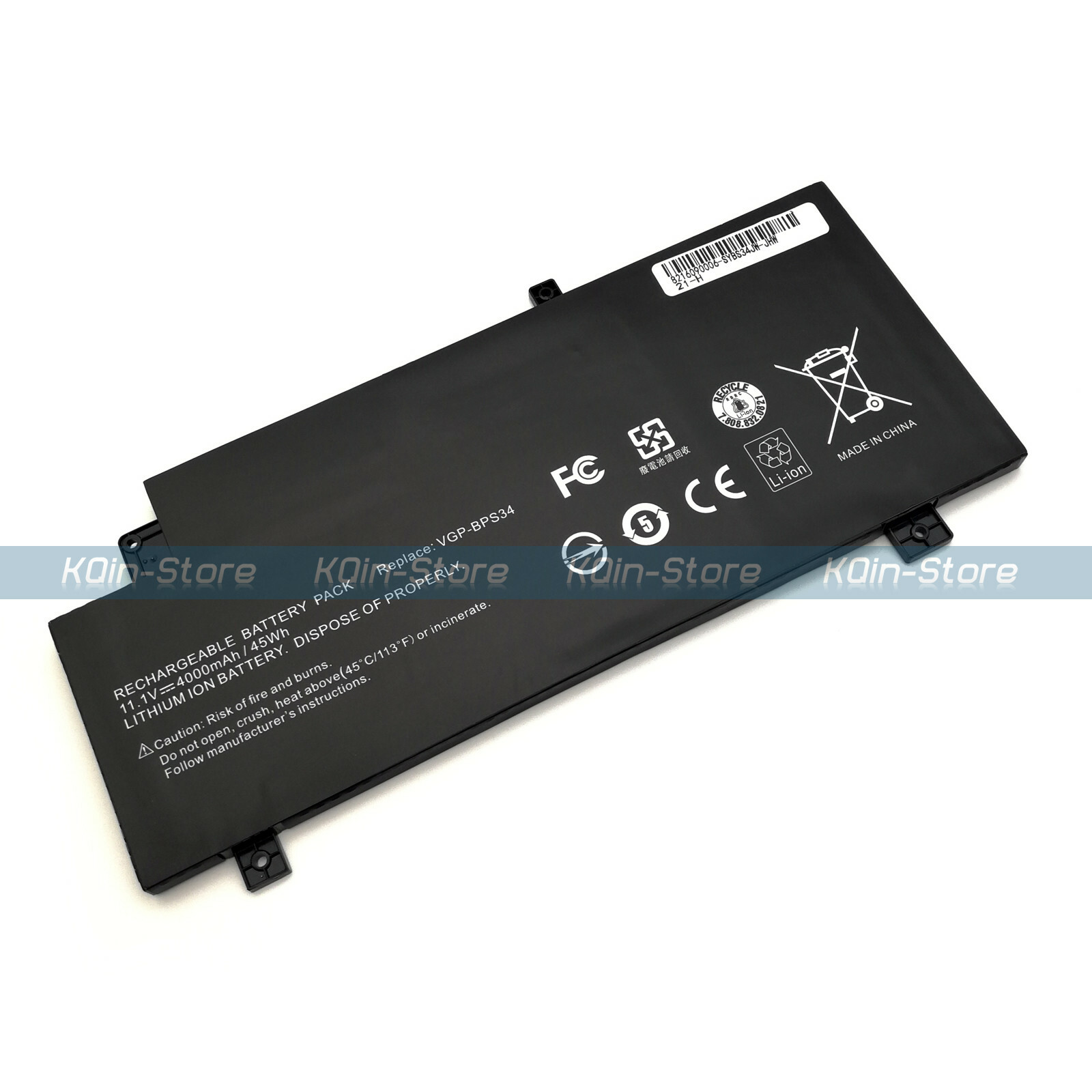 VGP-BPS34 VGP-BPL34 Battery for Sony VAIO Fit 15 Touch SVF15A1ACXB SVF15A1BCXB