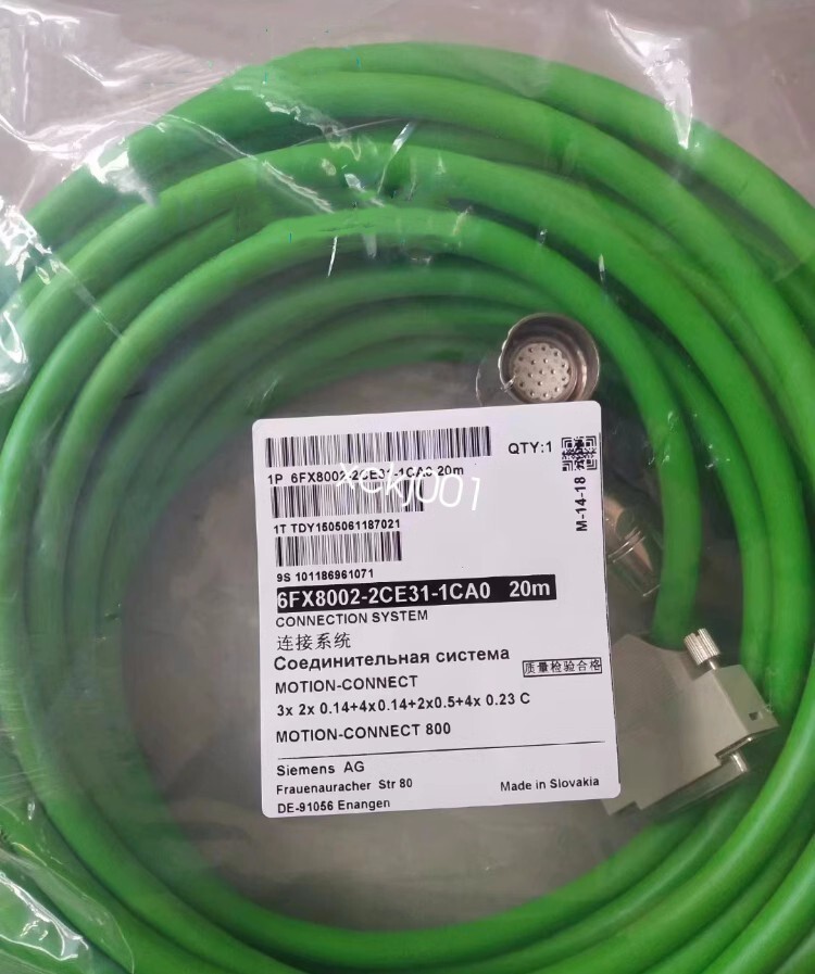 1PCS NEW SIEMENS Encoder Cable 6FX8002-2CE31-1CA0 20M  FedEx or DHL