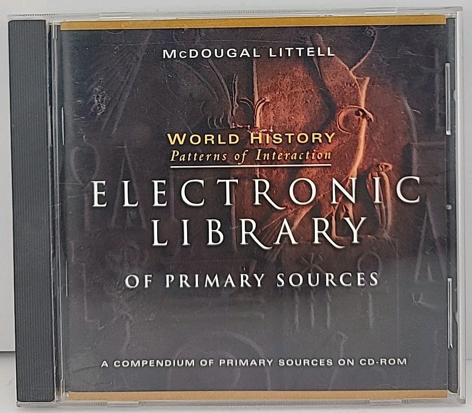 World History: Patterns of Interaction : World History: Electronic Library of...