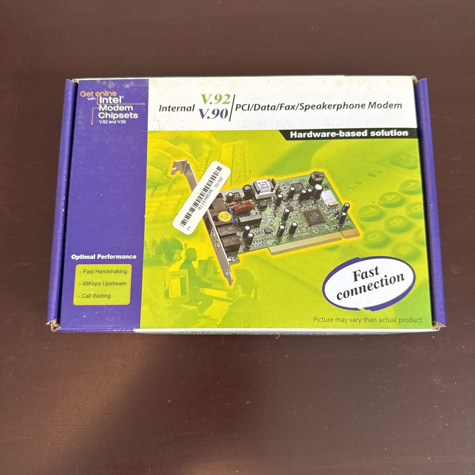 INTEL MODEM CHIPSET INTERNAL V.92 & V.90 PCI/Data/Speakerphone Modem  New in Box