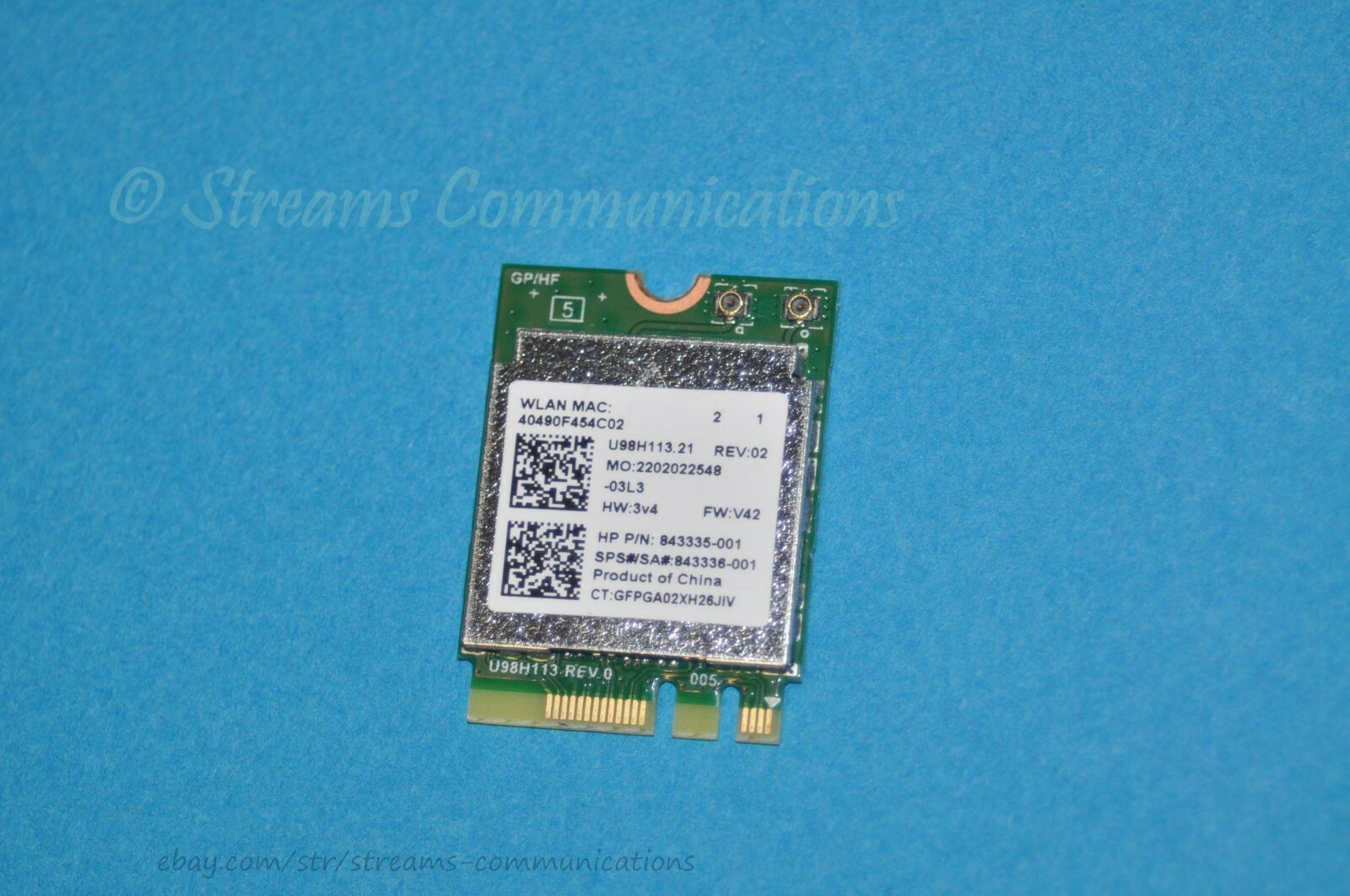 HP 15-BA 15-ba004ds Laptop WiFi Card