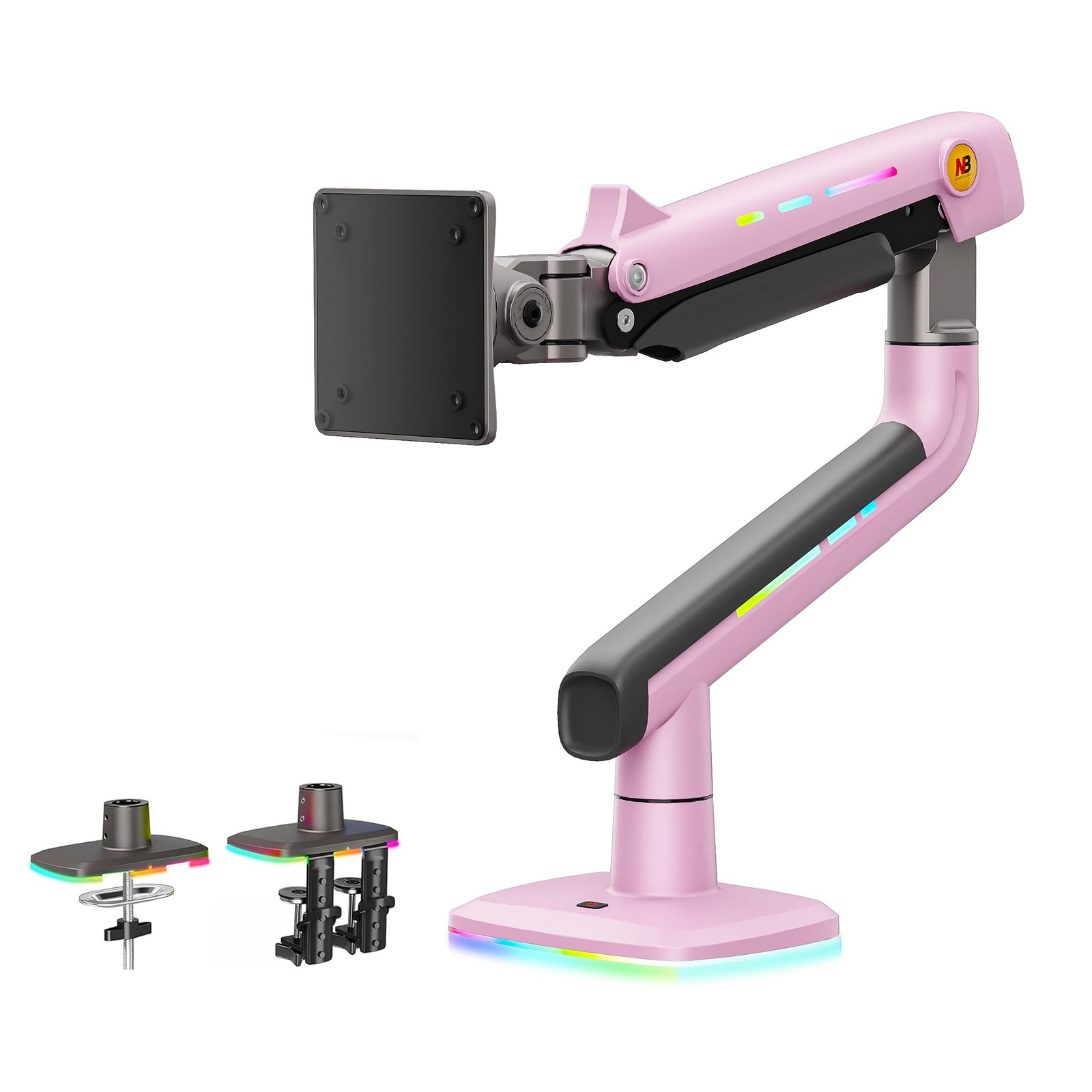 NB Gaming Monitor Arm or for 32 to 60 Inches Screen, Load up to 20 kg, VESA 75/1