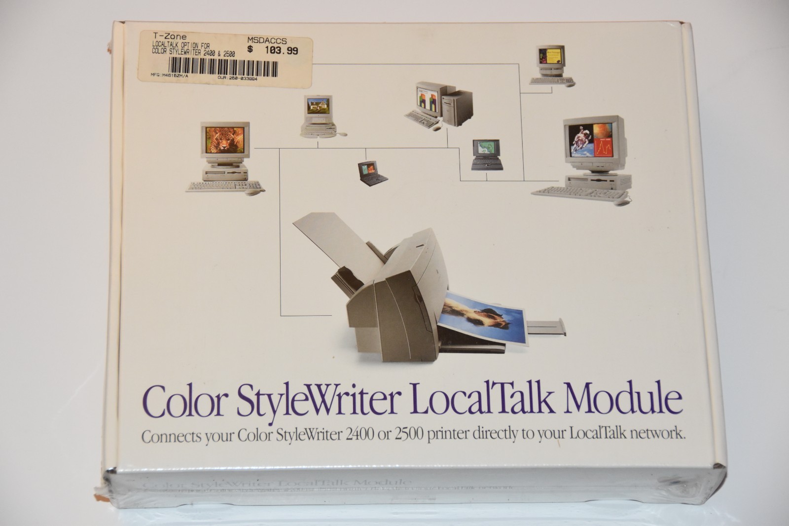 SEALED 1996 Apple Color StyleWriter LocalTalk Module M4615ZM/A for 2400 or 2500