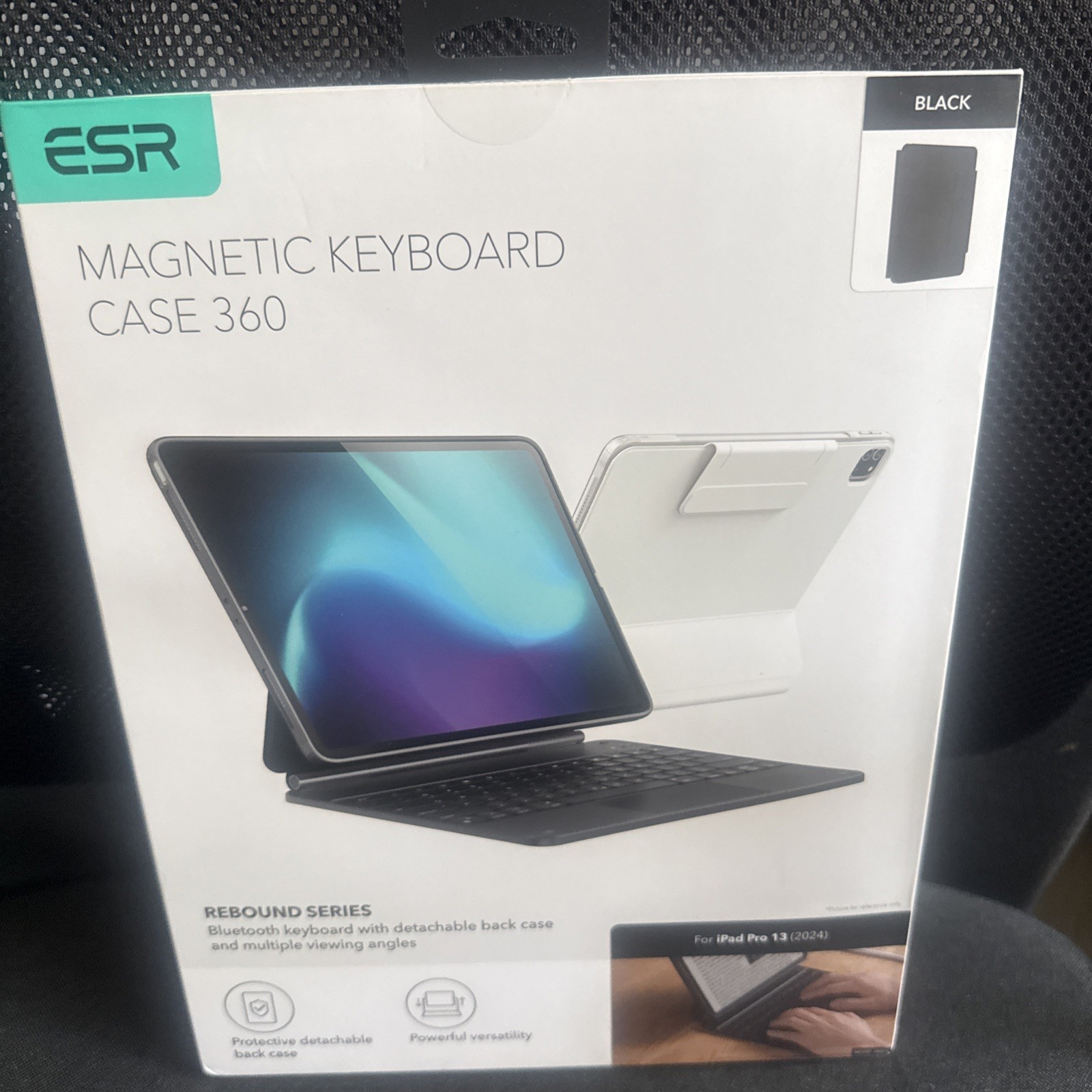 ESR iPad Pro 13 Inch Case with Keyboard (M5/M4, 2025/2024), iPad Pro 13 Keyboard