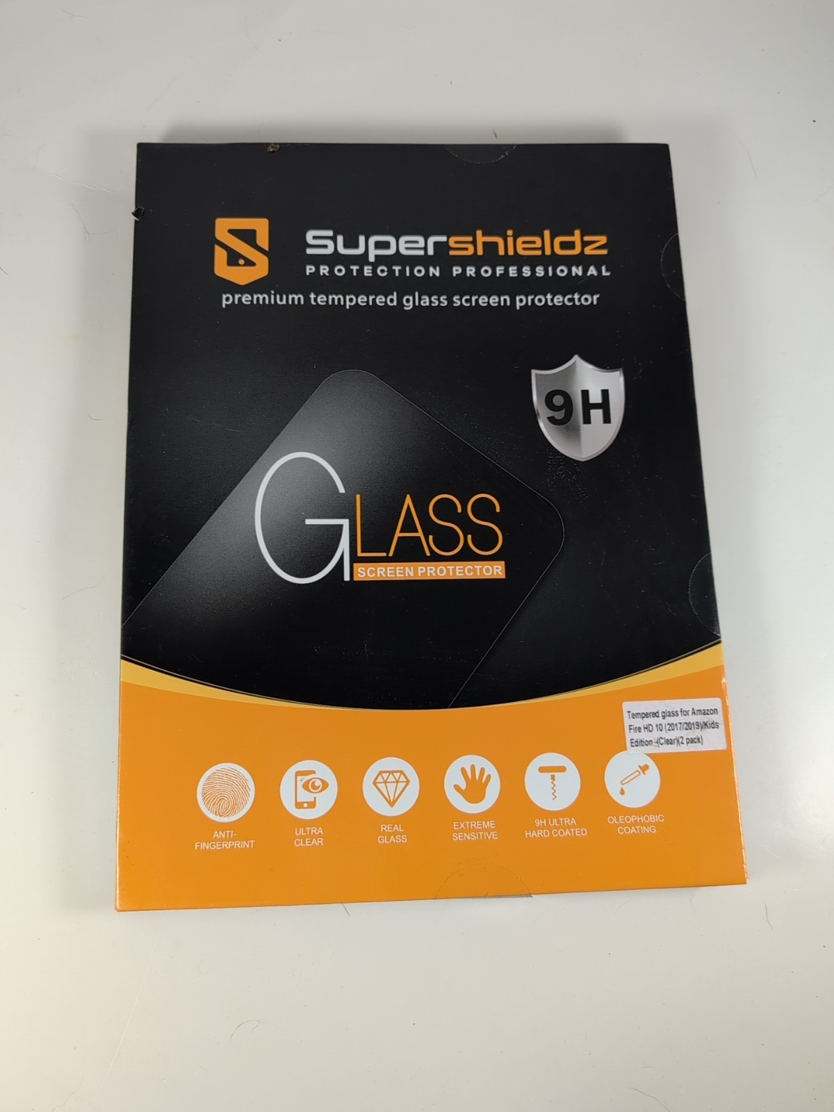 Supershieldz Premium Tempered Glass Amazon Fire HD 10 Kids Edition 2 Pack