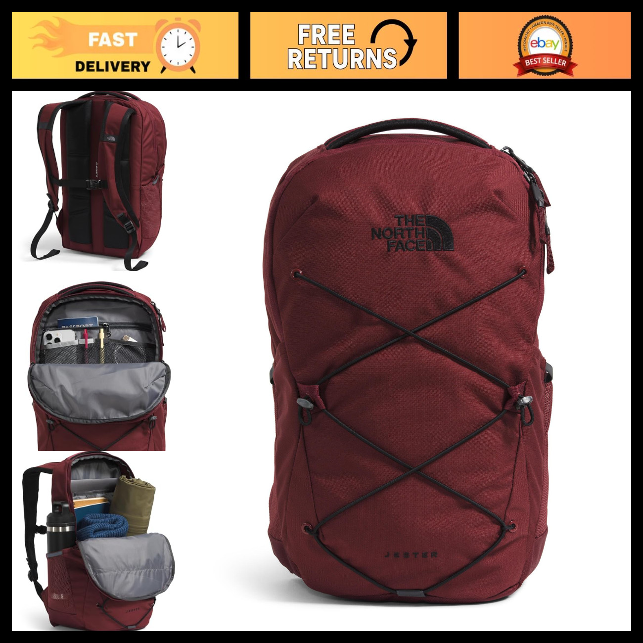 Everyday Laptop Backpack - PFAS Free, Water-Resistant, Comfortable, Stylish Desi