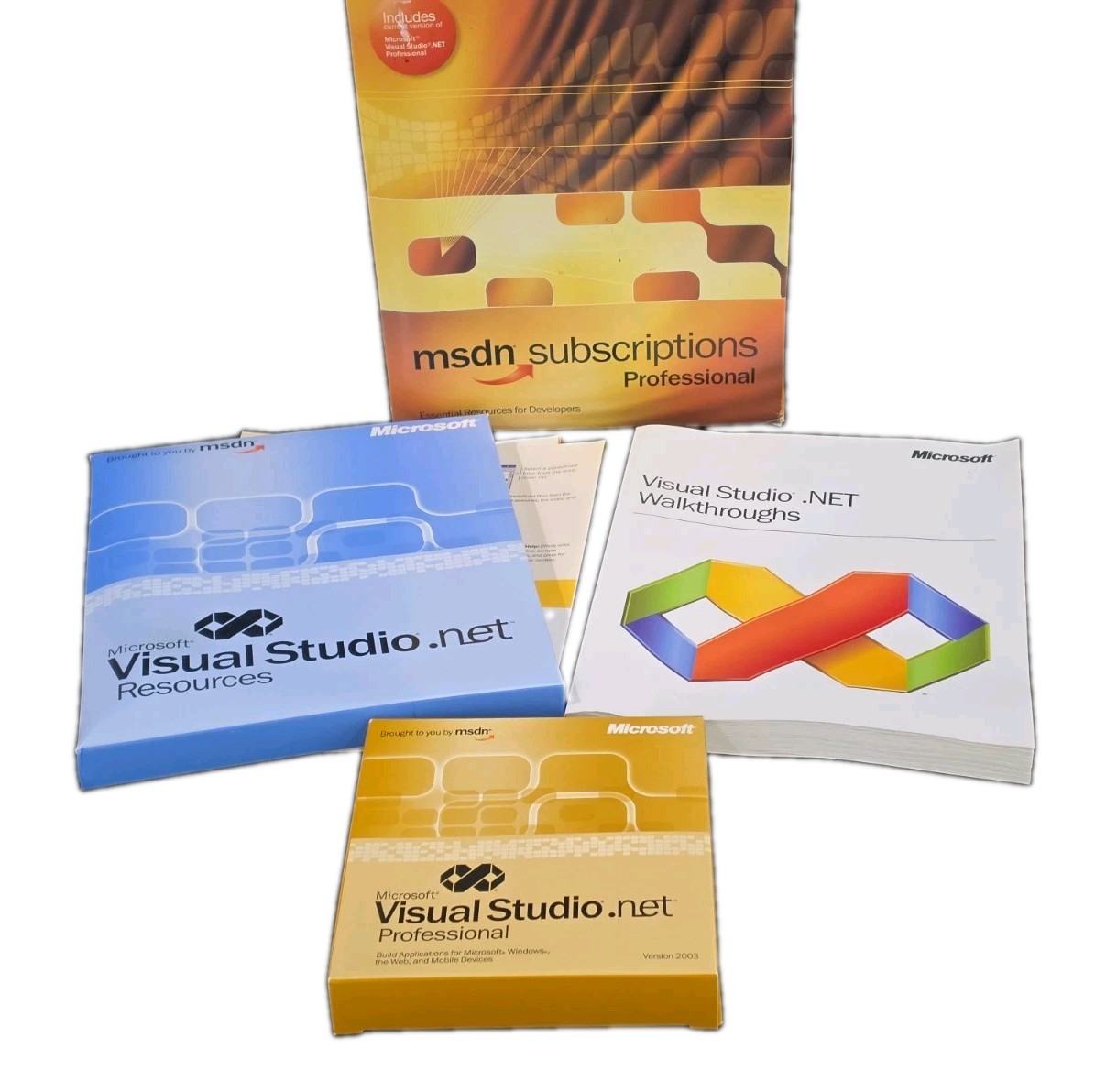 Vintage Microsoft MSDN Professional Visual Studio 2003