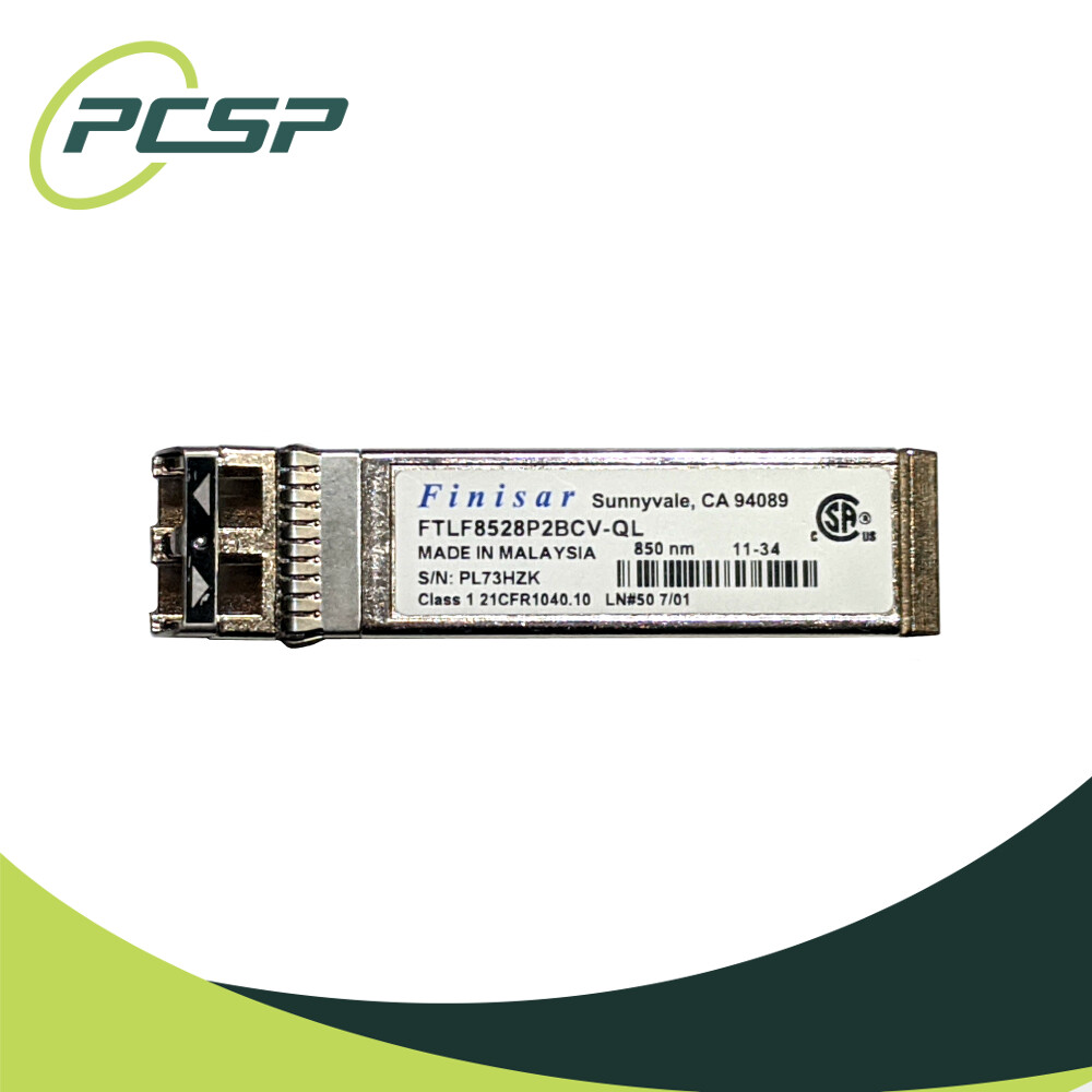Lot of 100 Finisar 8G FC SFP+ SW Transceiver Module 850nm FTLF8528P2BCV-QL
