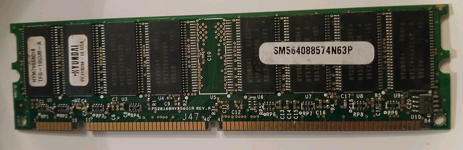 SDRAM memory module, Samsung/Smart Modular, 256MB PC133 DIMM
