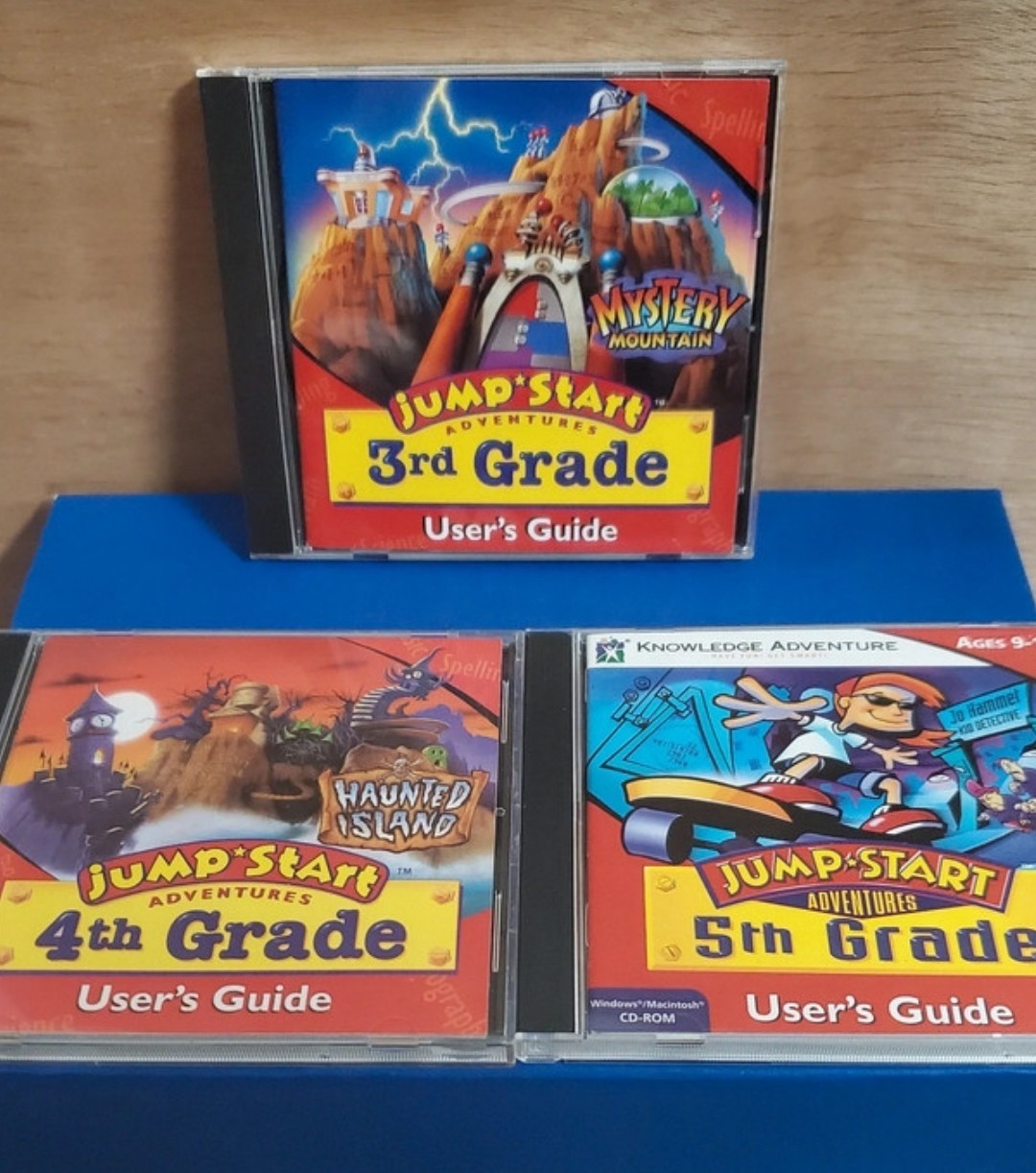 JumpStart Adventures 3rd Fun Park 4th Haunted Island 5th Abominable Snowman CD