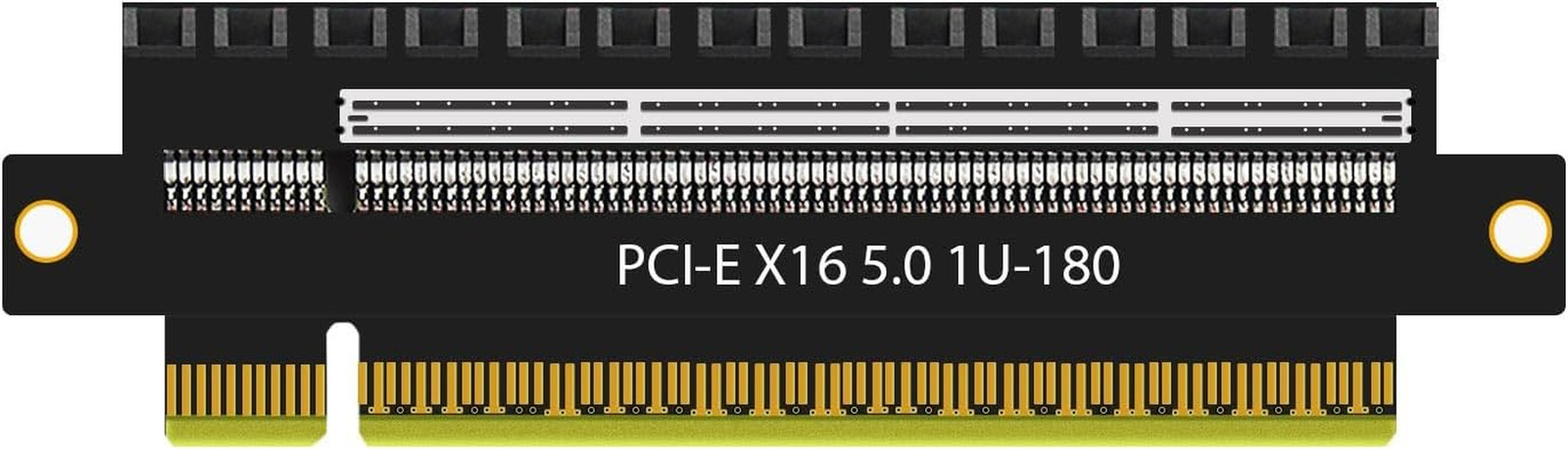PA17 Pcie 5.0 X16 Riser Adapter Card, Straight and Low-Profile for 1U