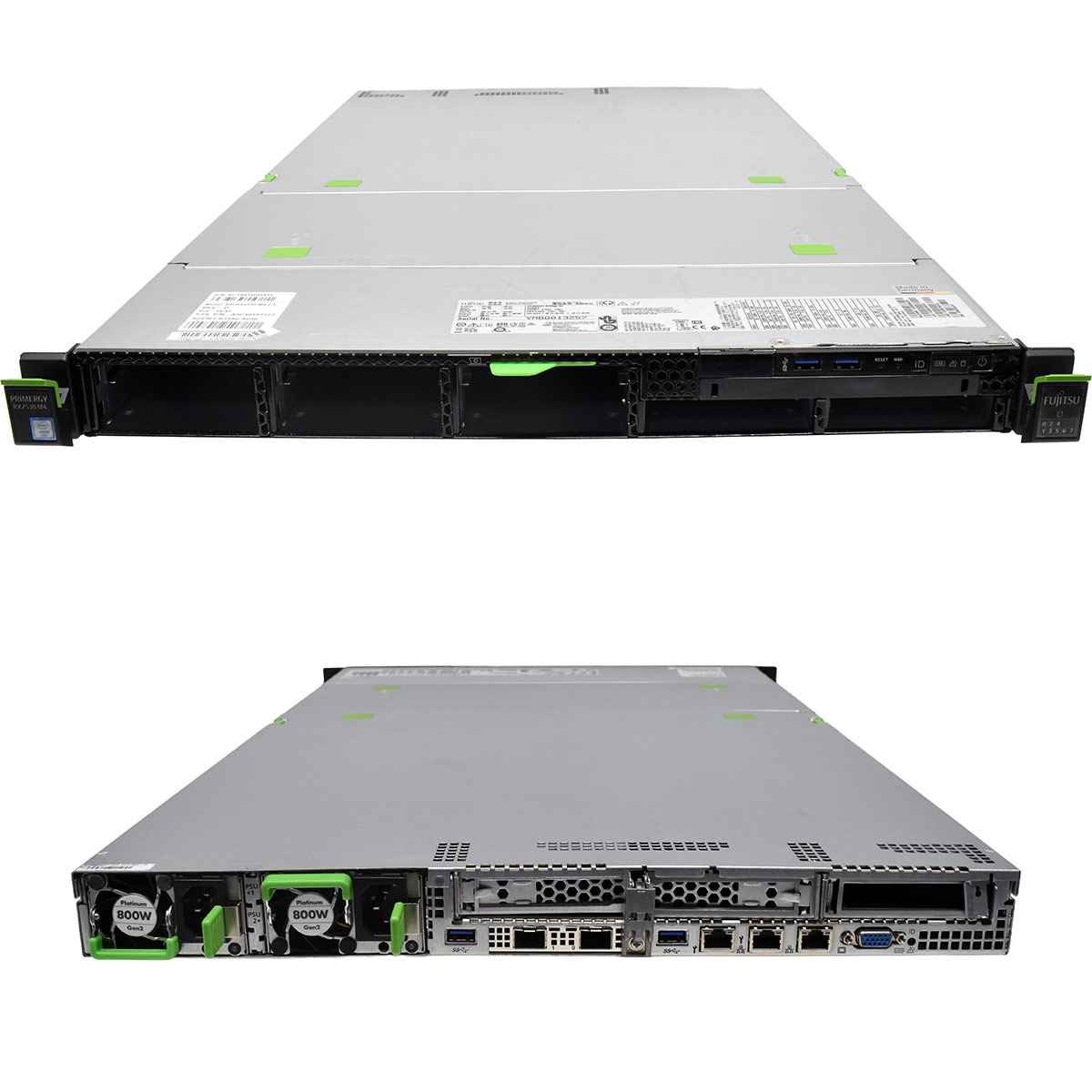 Fujitsu A3C40197123 Primergy RX2530 M4 Server 0 CPU 0 RAM 2xHS SFP+ 4x SFF 420i