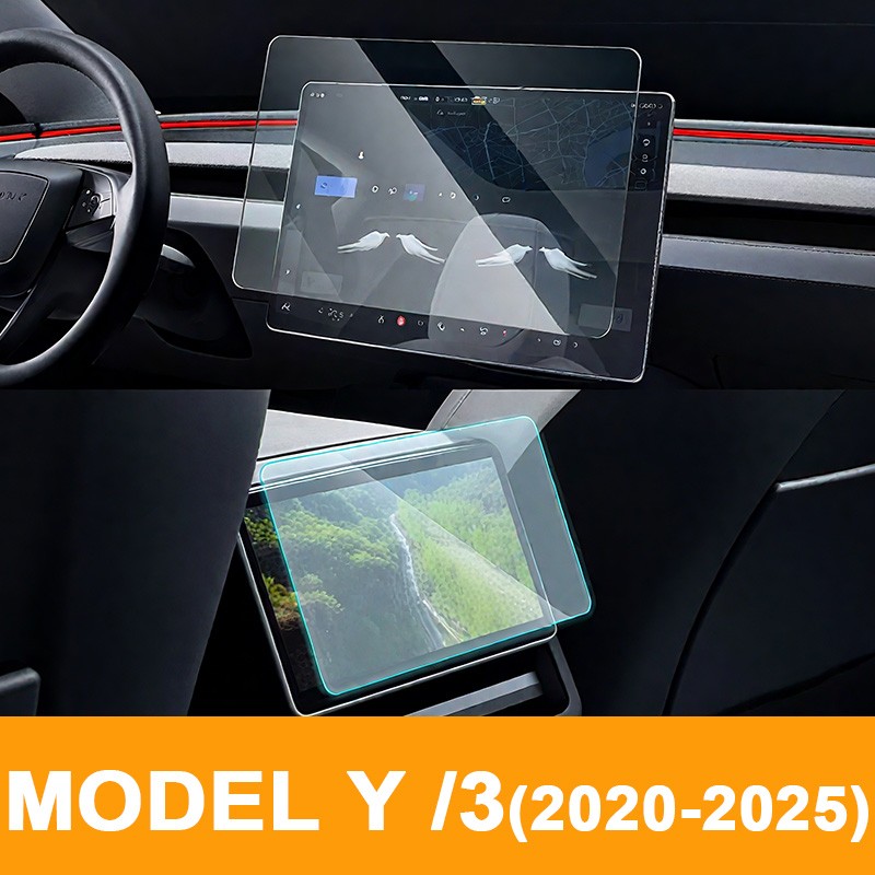 Tempered Glass Screen Protector for Tesla Model 3 2017-2024 / Model Y 2020-2024
