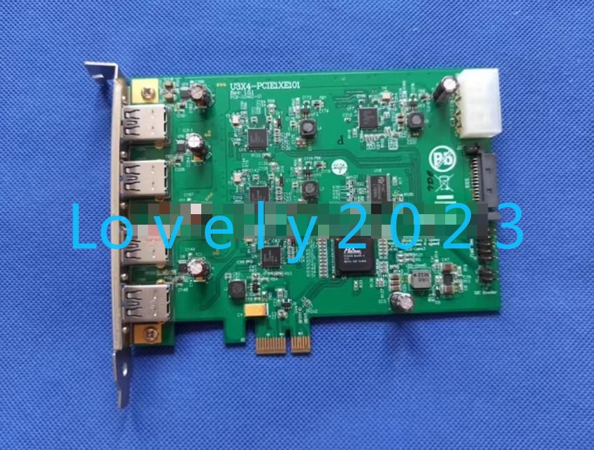 1pc used U3X4-PCIE1XE101 Card