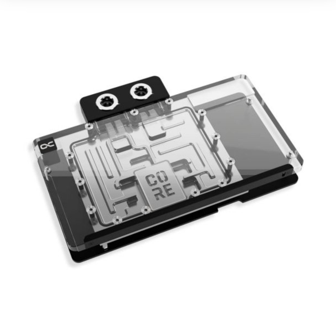 Alphacool Core RX 9070 XT Red Devil GPU Water Block with Backplate