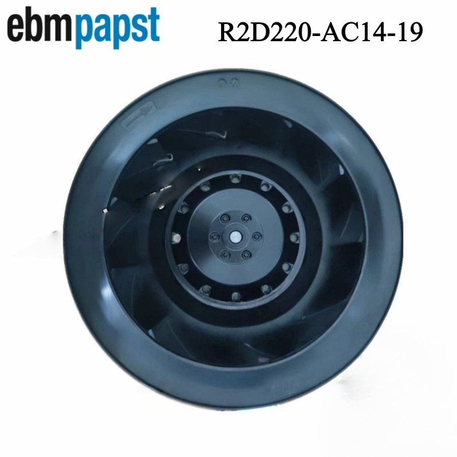 1PCS New For Ebmpapst R2D220-AC14-19 AC400V 74W φ220MM Cooling Fan Free delivery