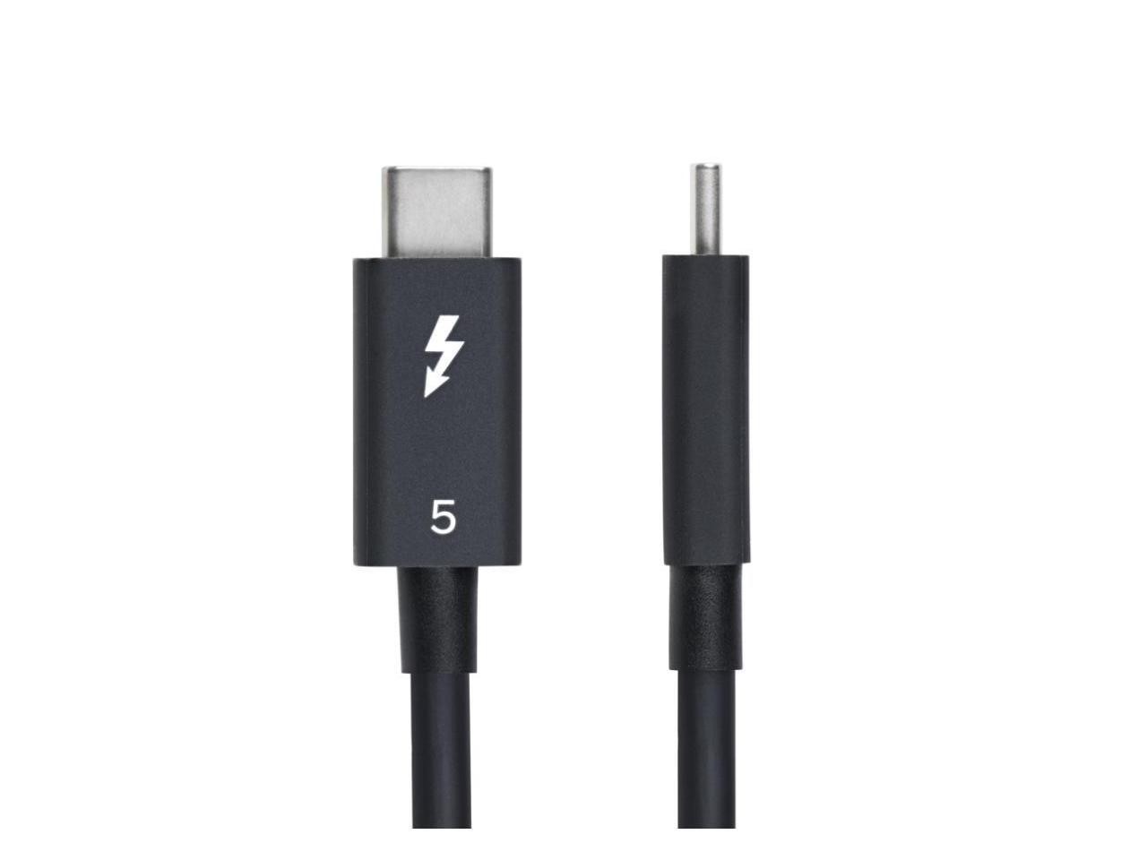StarTech 3ft (1m) Thunderbolt 5 Cable, 80Gbps/Up to 120Gbps, 240W PD, 8K 60Hz Vi