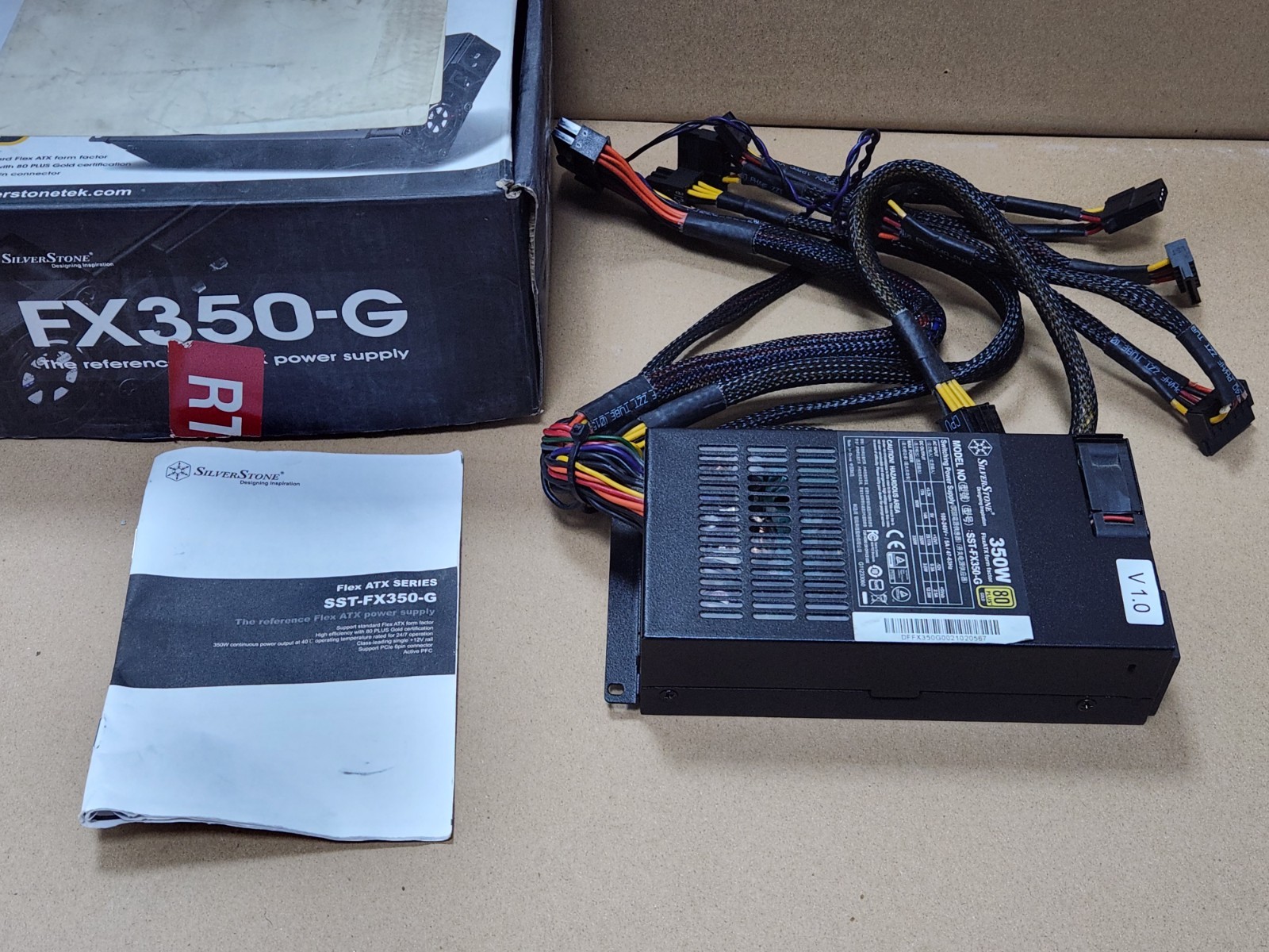 SST-FX350-G SILVER STONE SWITCHING POWER SUPLY 350W