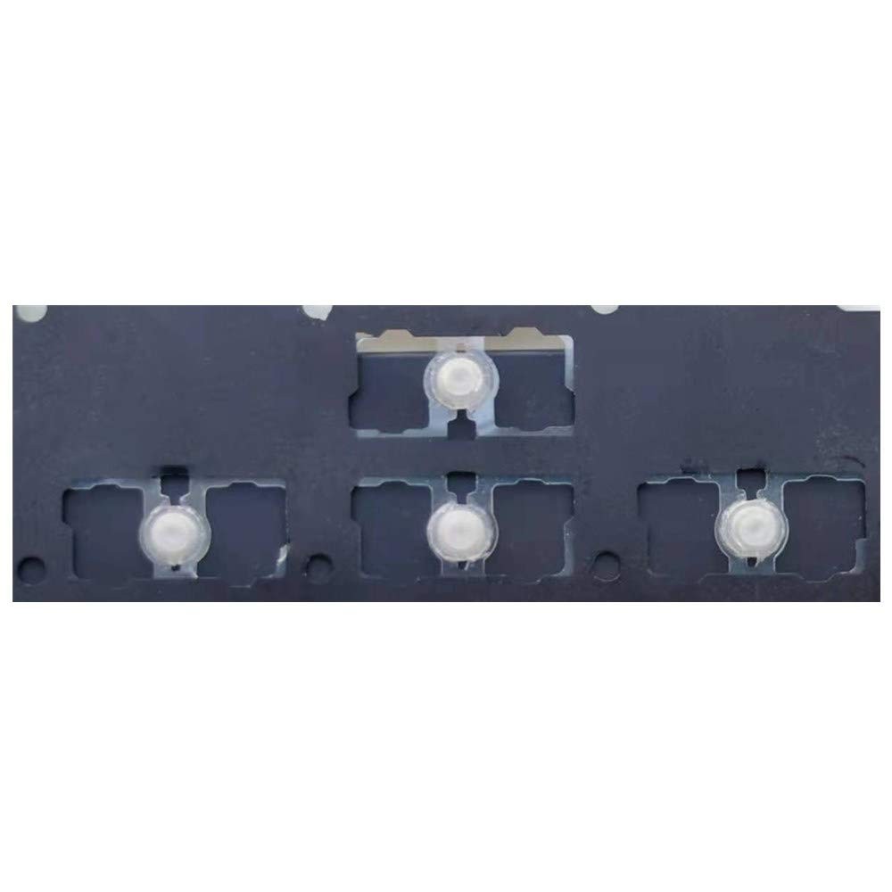 Replacement Individual Keyboard Function Key Arrow Cap Transparent Spring Cup