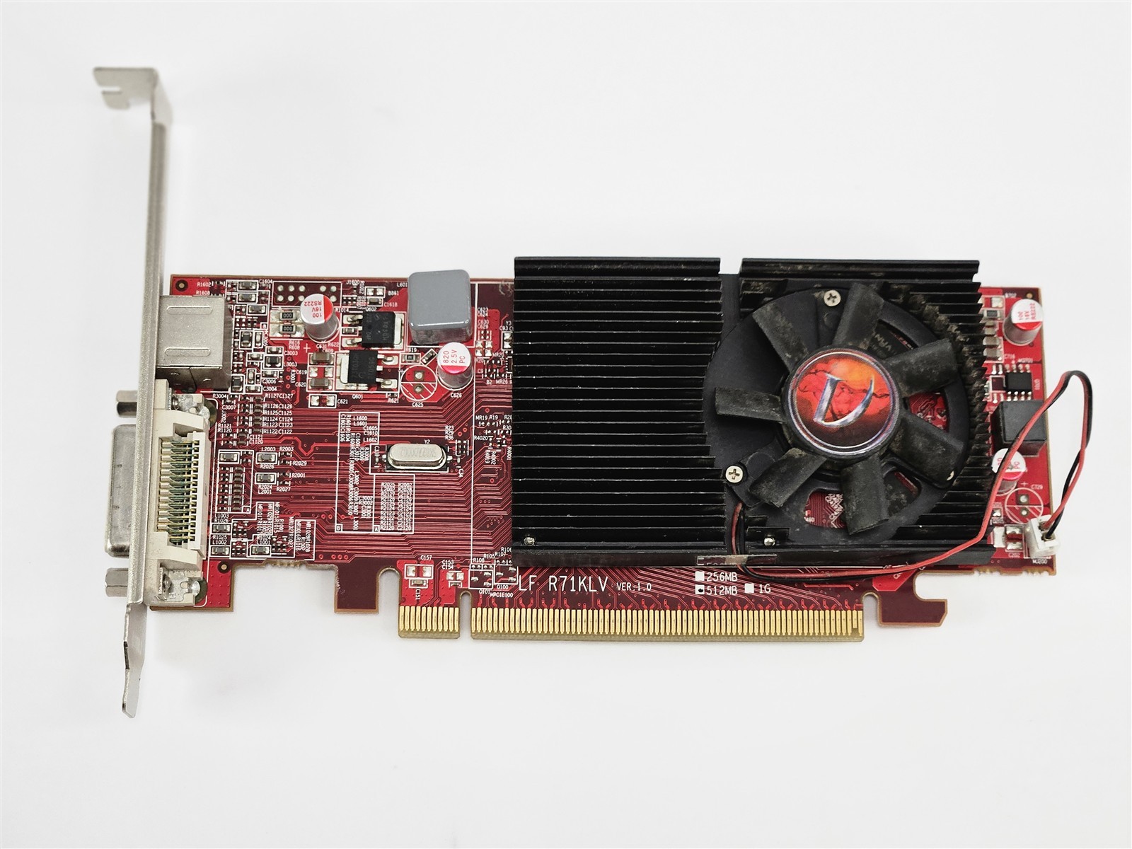 VisionTek 4350DMS512PC ATI Radeon HD 4350 512MB DDR2 PCIe X16 Graphics Card