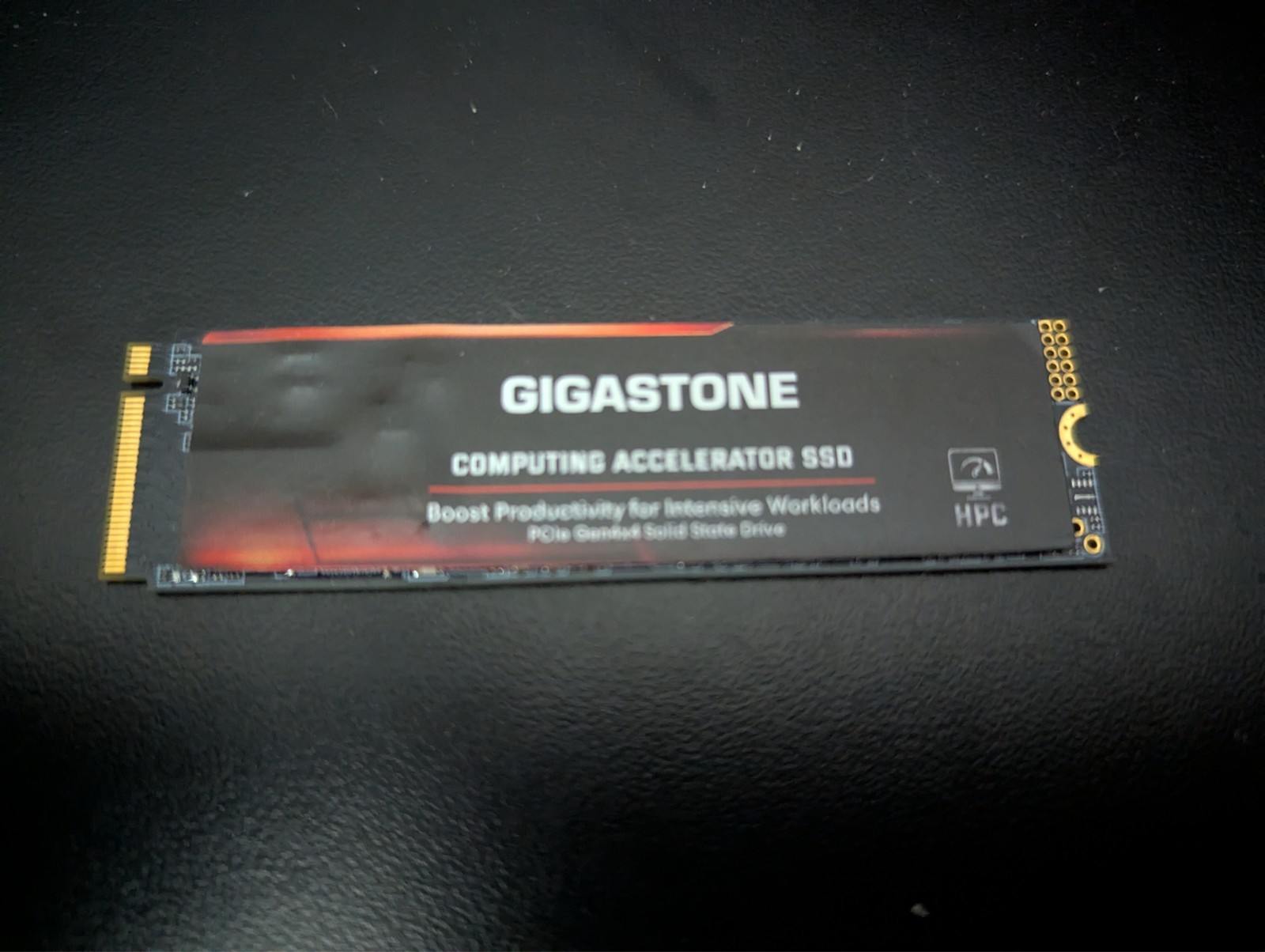 Gigastone Computing Accelerator SSD 500GB PCIe 4.0 x 4 NVMe M.2 2280 SSD Storage