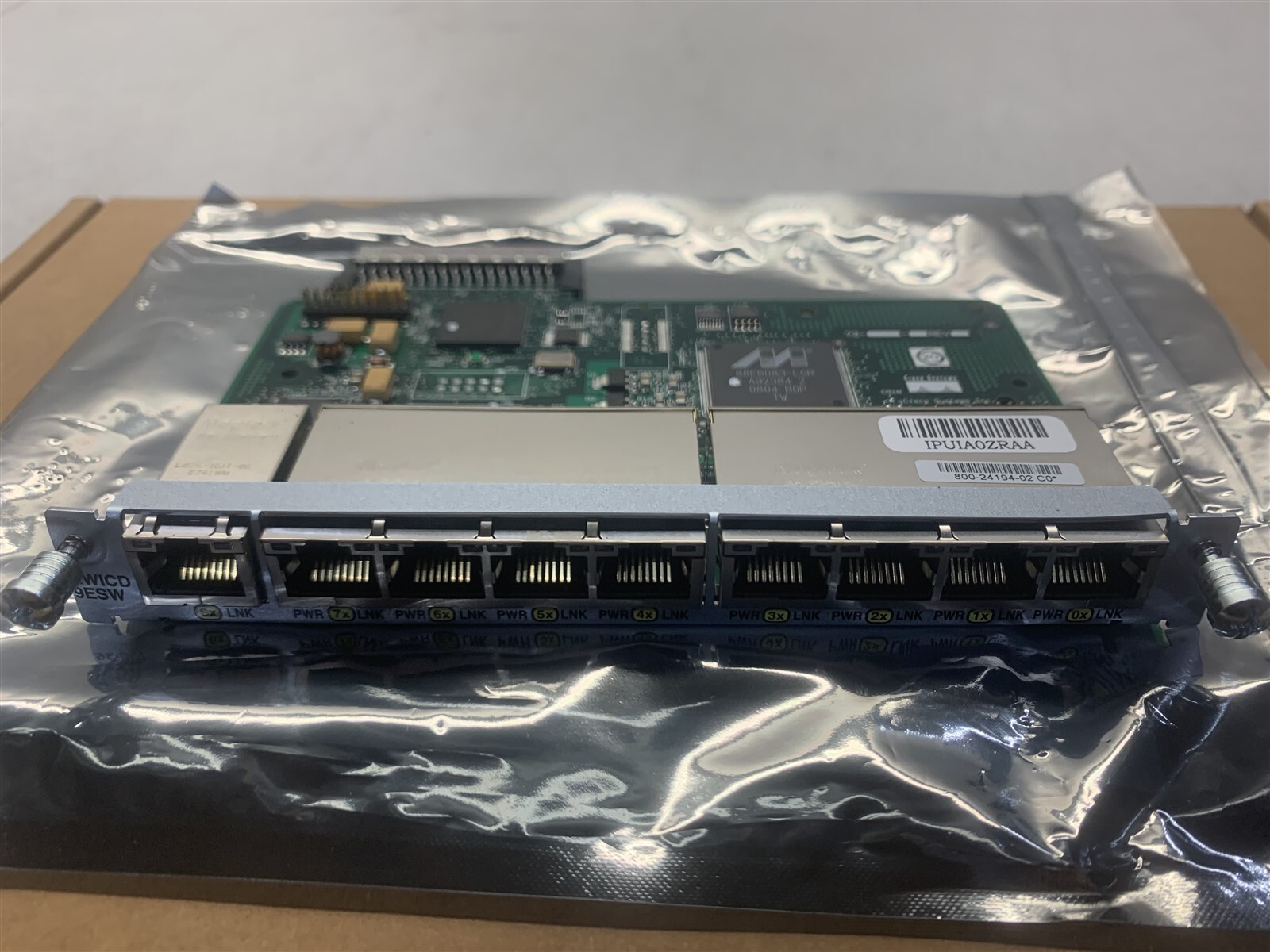 CISCO 9 PORT 10/100 ETHERNET SWITCH INTERFACE CARD
