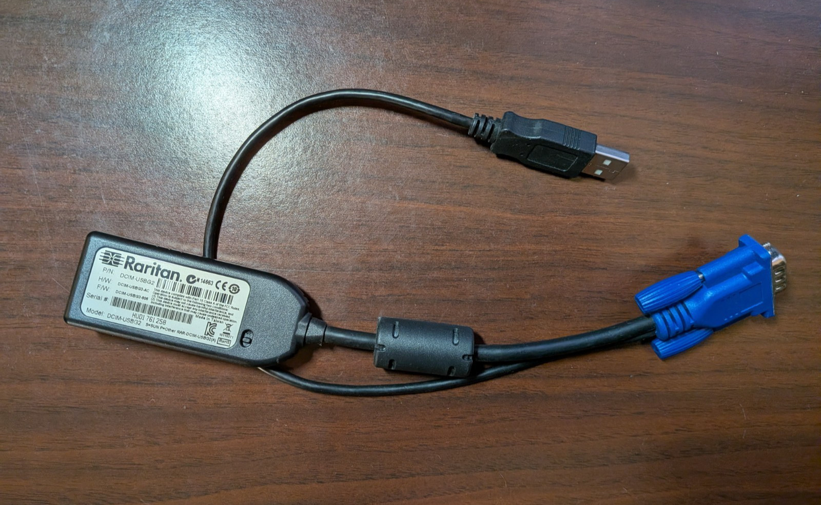 Raritan DCIM-USBG2 DCIM USB G2 KVM Dominion KX II DONGLE VGA-USB