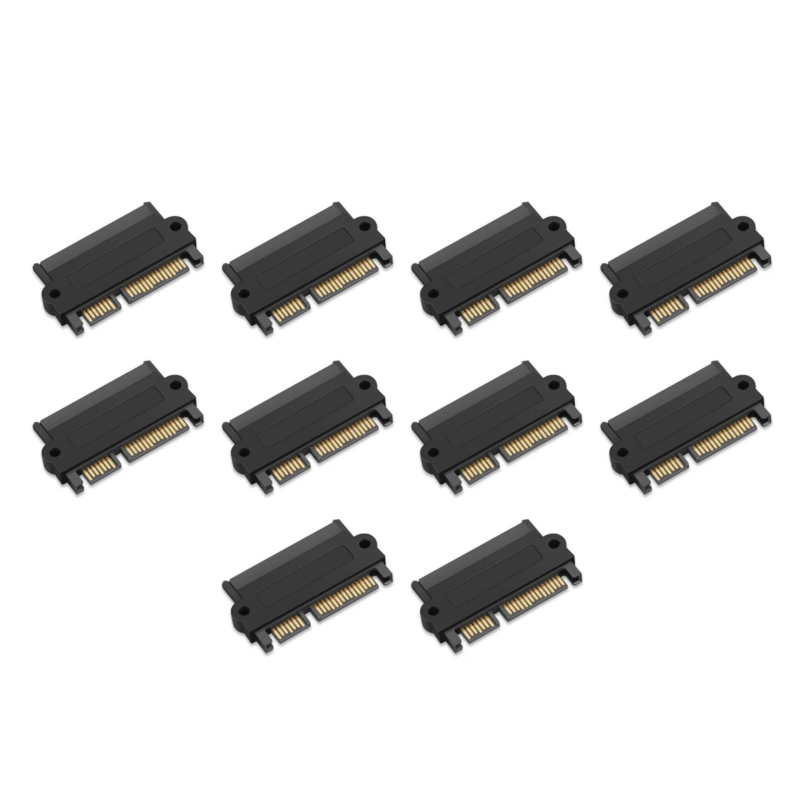 5x SAS To SATA 22 Pin Male Converter HDD Hard Disk Adapter SFF-8482