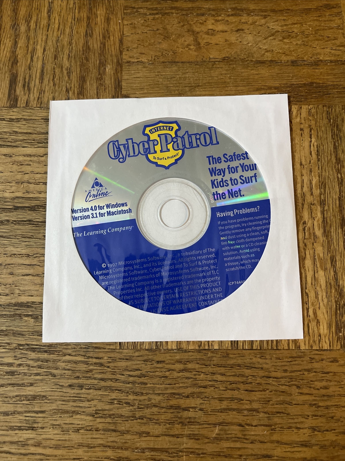 Internet Cyber Patrol PC Software