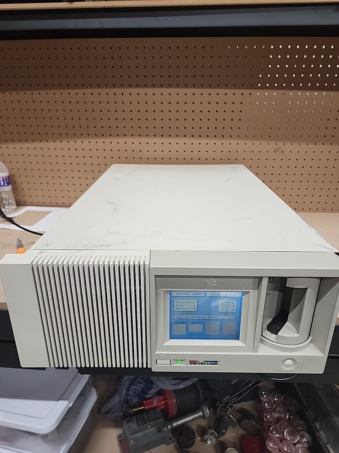 Spectra Logic Spectra 10,000 Tape Library SCSI 10000 Read 