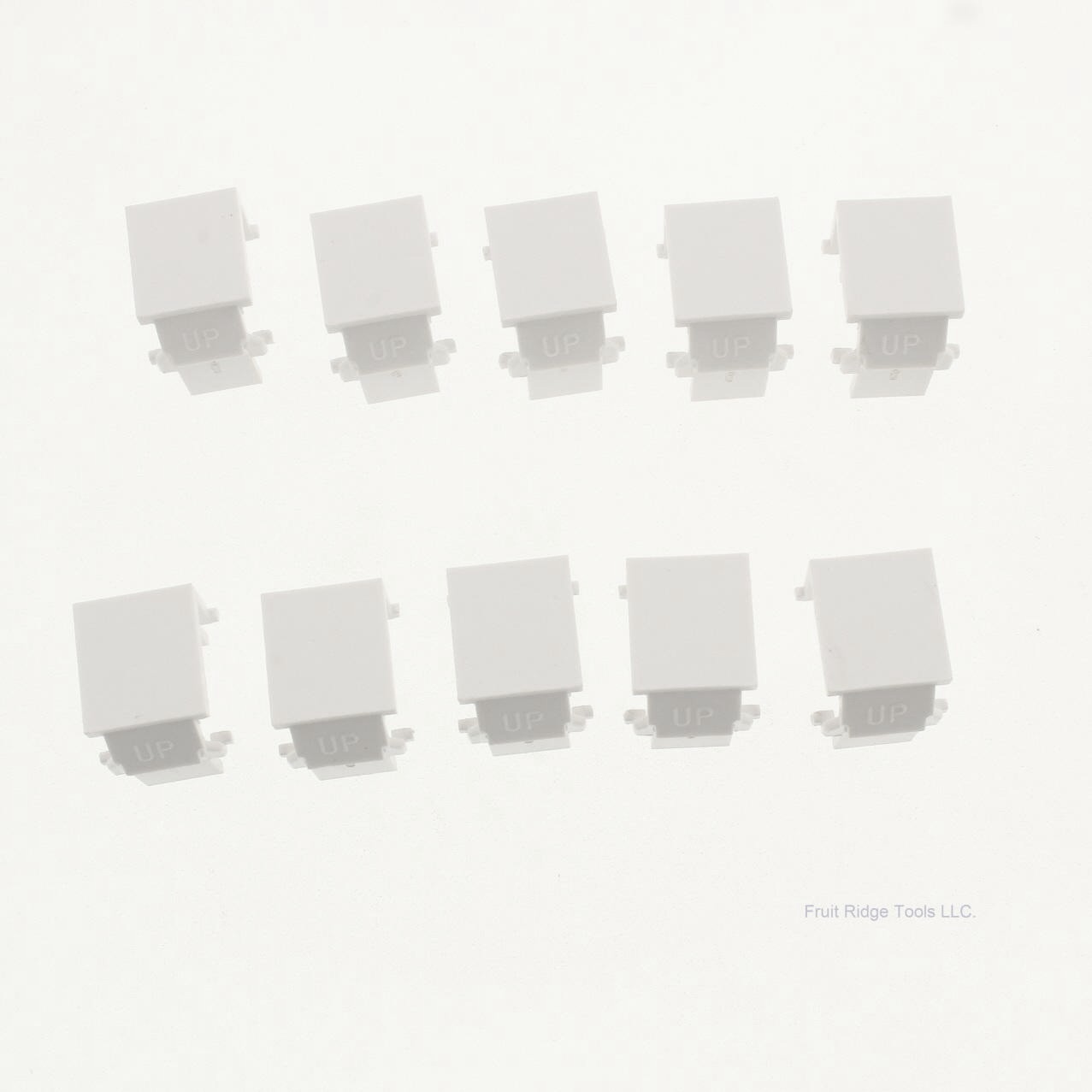 10 Pack SignaMax White Blank Module Inserts CMK-BL-WH