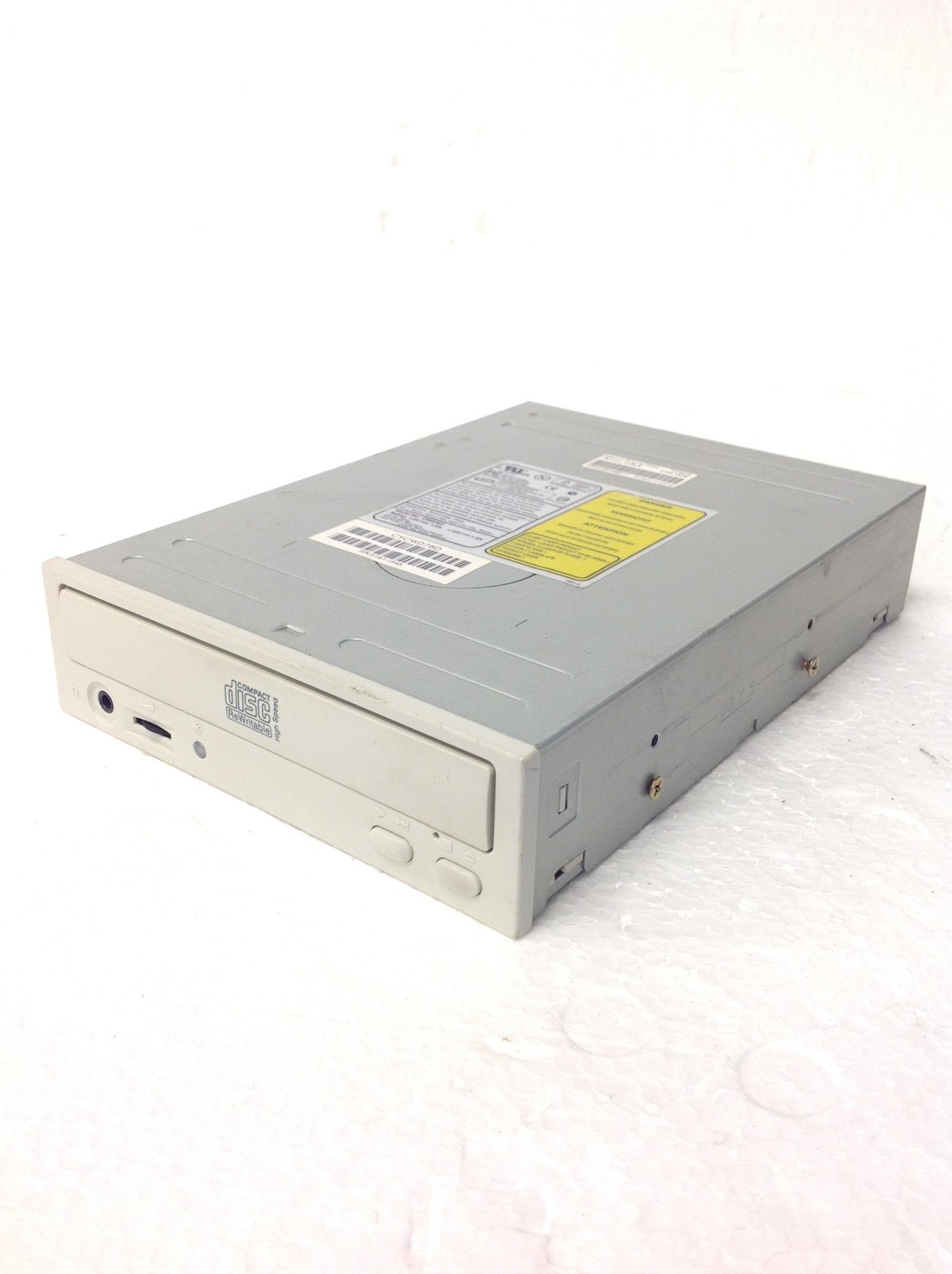 Cyber Driver Technology CW078D CD-RW Drive, Beige, WORKING FREE SHIIPPING