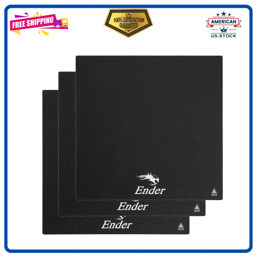 3PCS Creality Original Ender 3 Heat Bed Platform Sticker Sheet