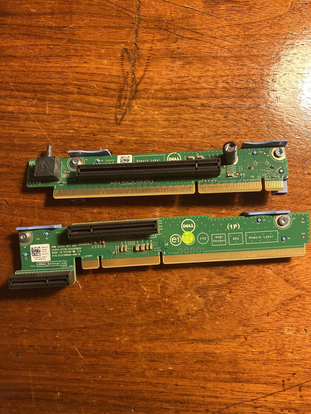Genuine Dell PowerEdge R320 Server Riser Pair Kit & 488MY & HMC547