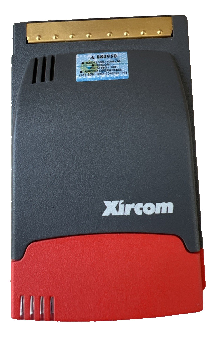 Xircom RealPort Cardbus Ethernet 10/100 + Modem 56 RBEM56G-100