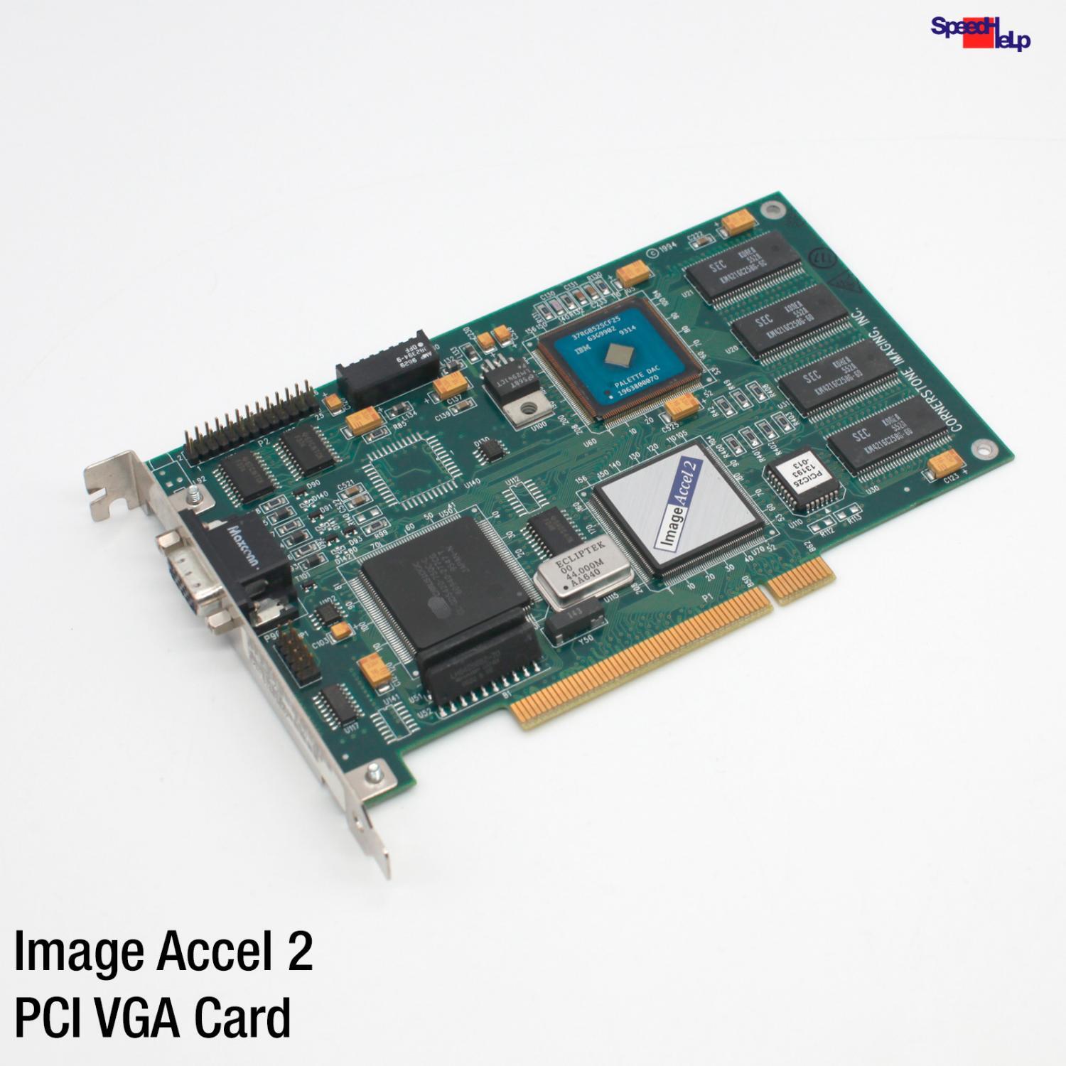 CORNERSTONE IMAGING PCI1608C/25 PCI IMAGE ACCEL 2 VRAM GRAPHICS CARD VIDEO CARD
