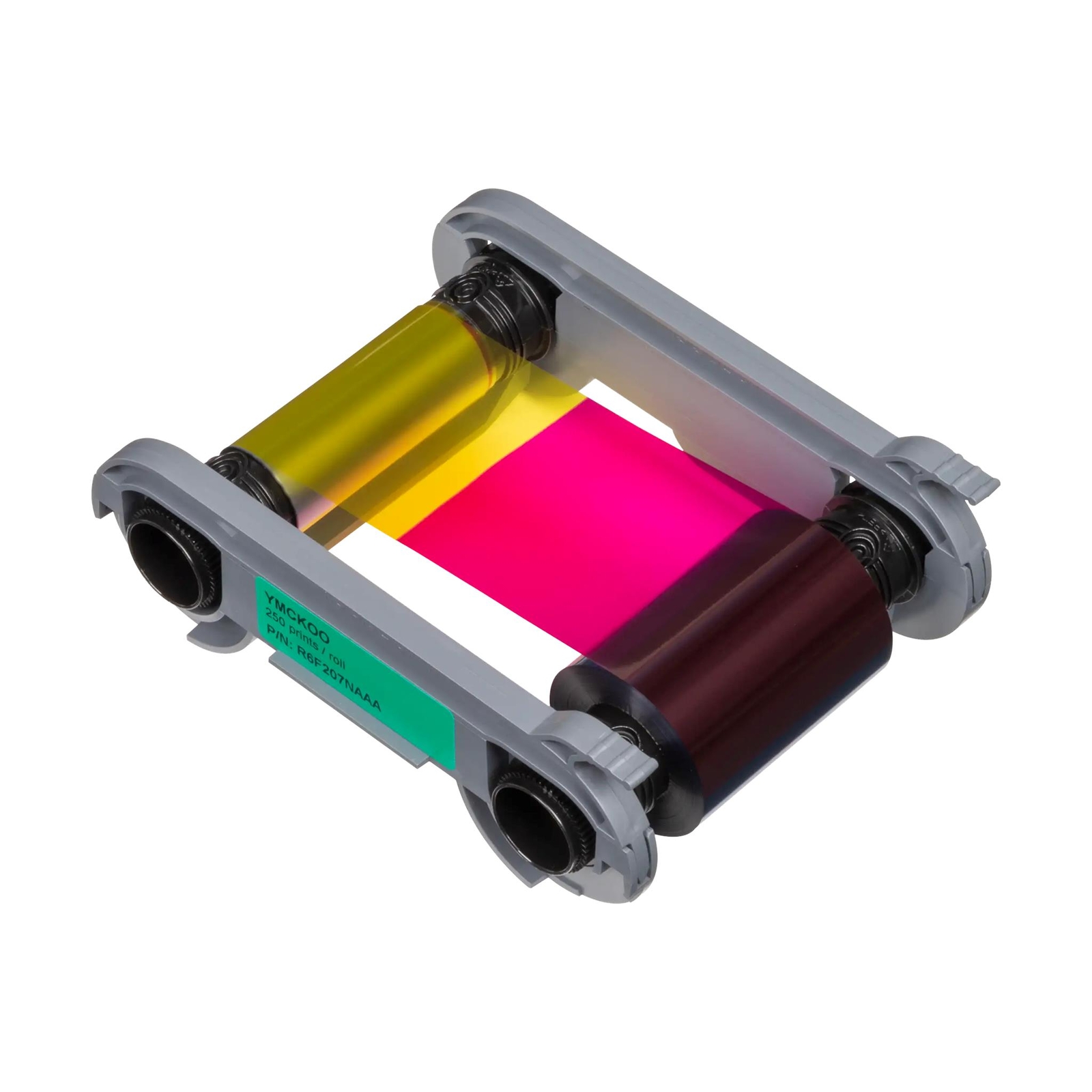 Evolis R6F207NAAA YMCKOO Ribbon - 250 Prints, Compatible with Primacy2