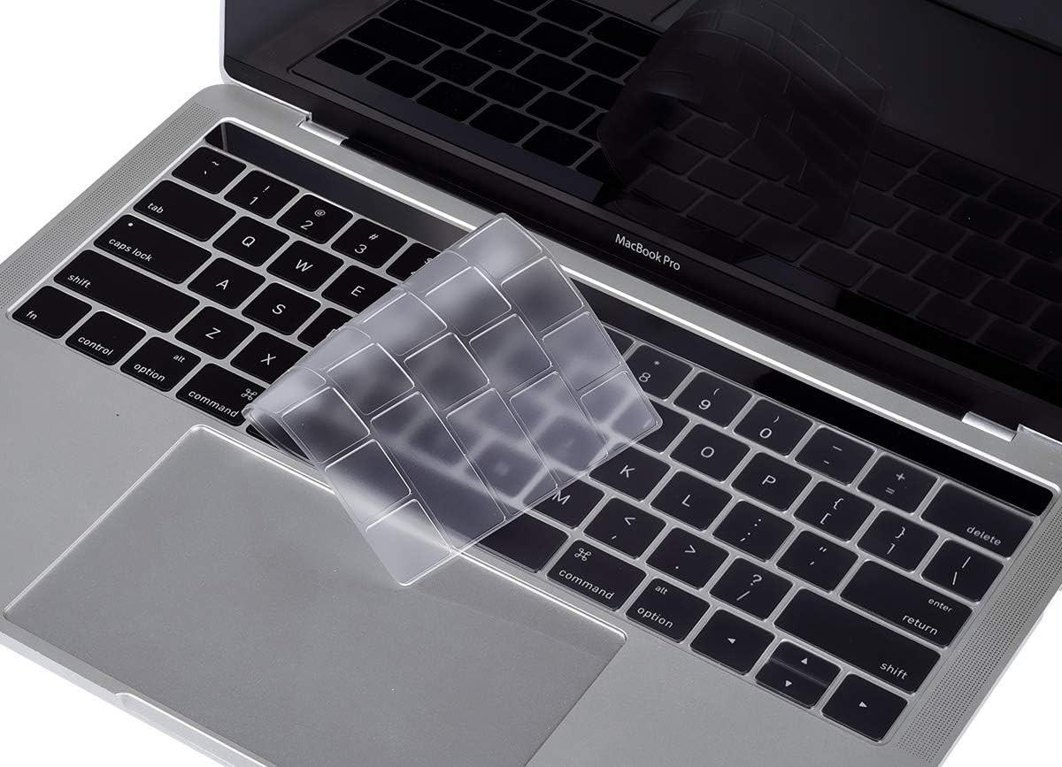 Premium Ultra Thin Keyboard Cover Skin for Macbook Pro with Touch Bar 13" and 15